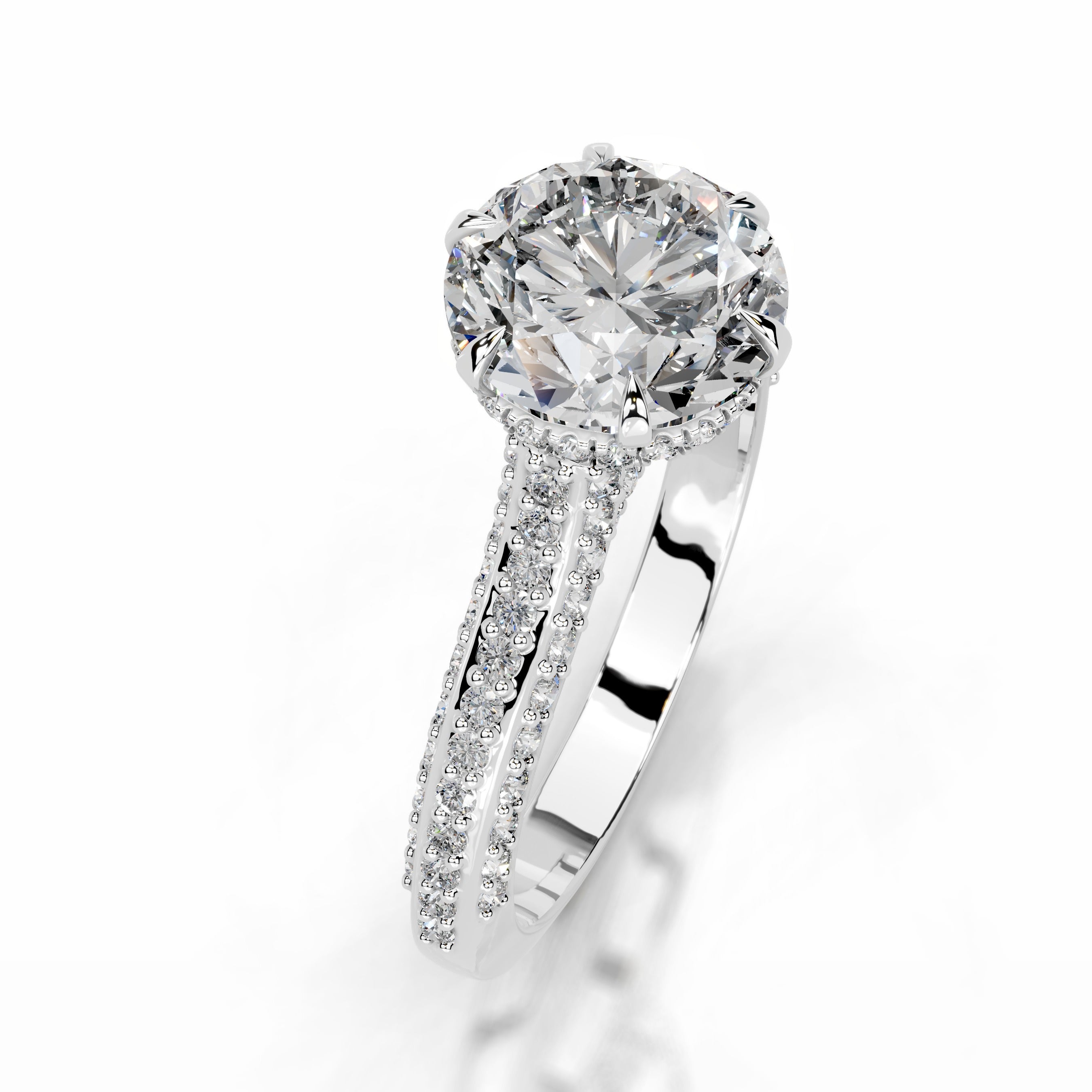 Joana Lab Grown Diamond Ring - 14K White Gold
