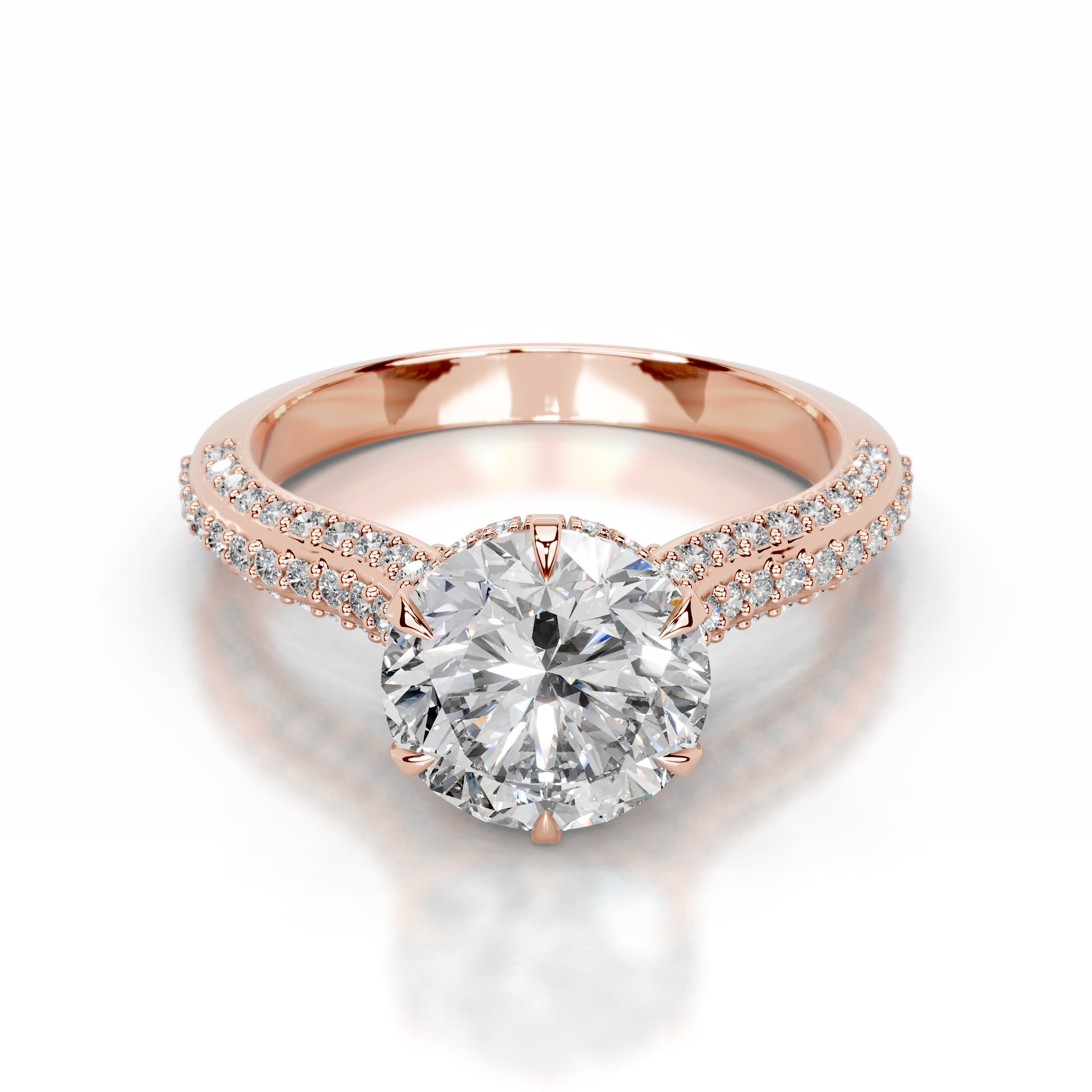 Joana Lab Grown Diamond Ring - 14K Rose Gold