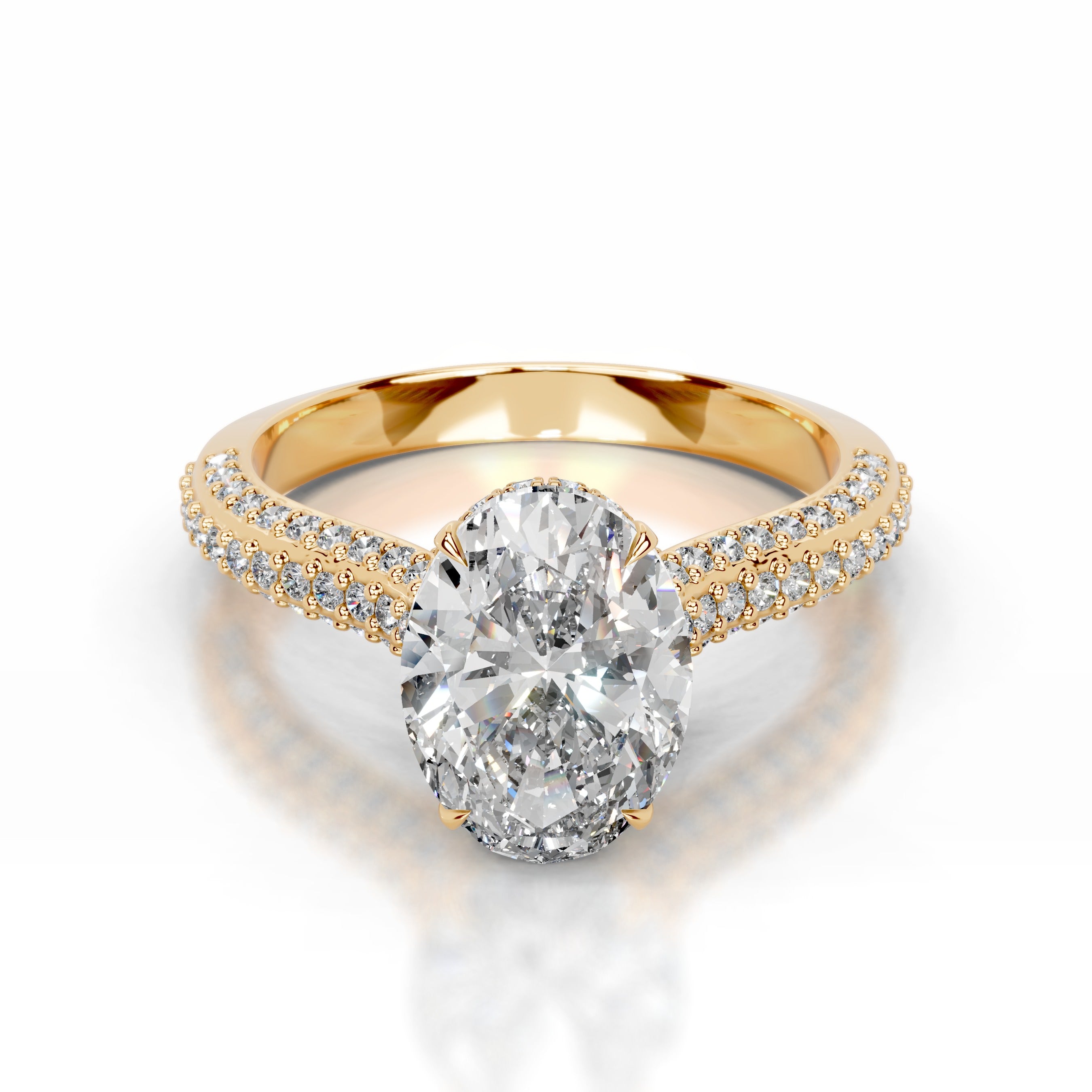 Joana Lab Grown Diamond Ring - 18K Yellow Gold