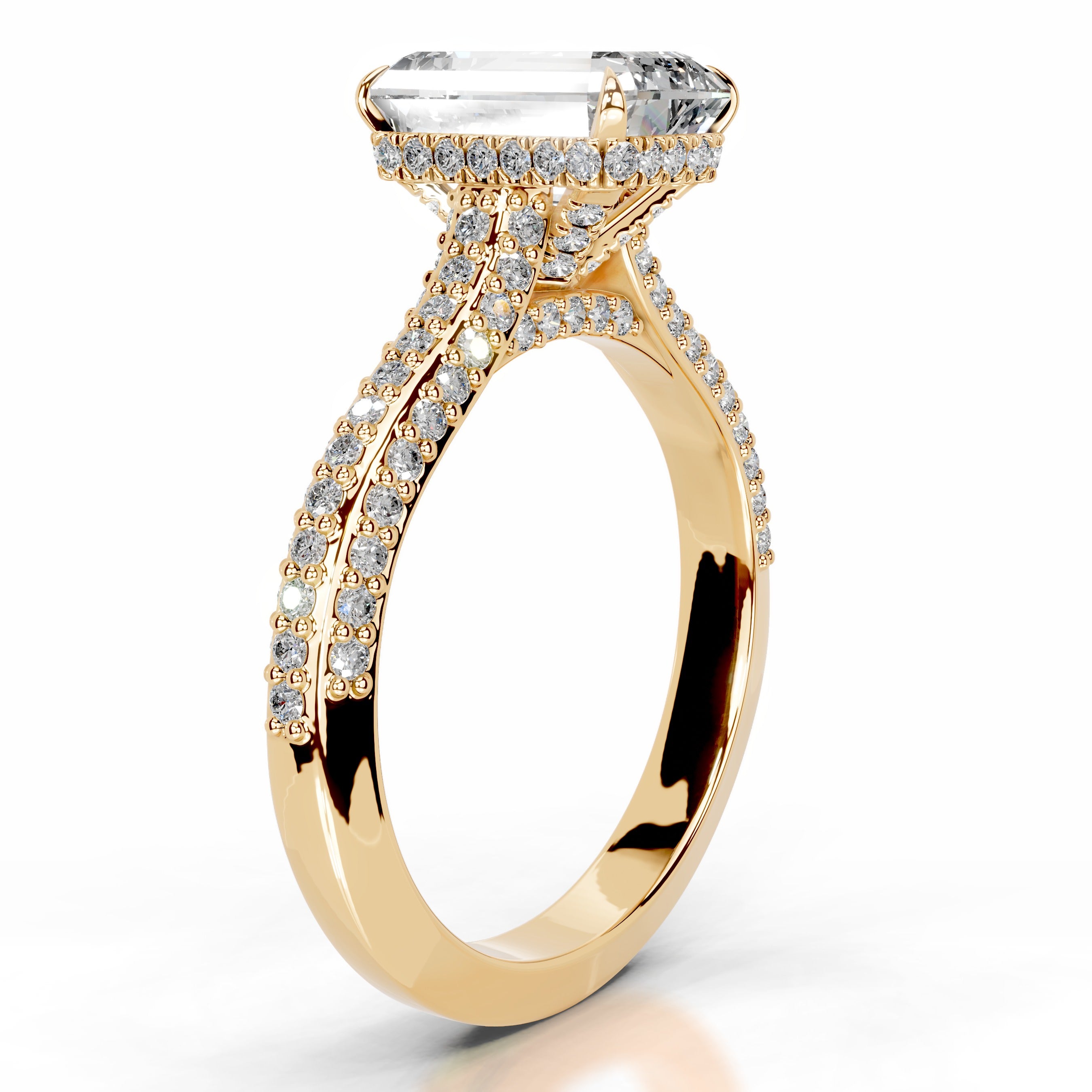 Joana Lab Grown Diamond Ring - 18K Yellow Gold
