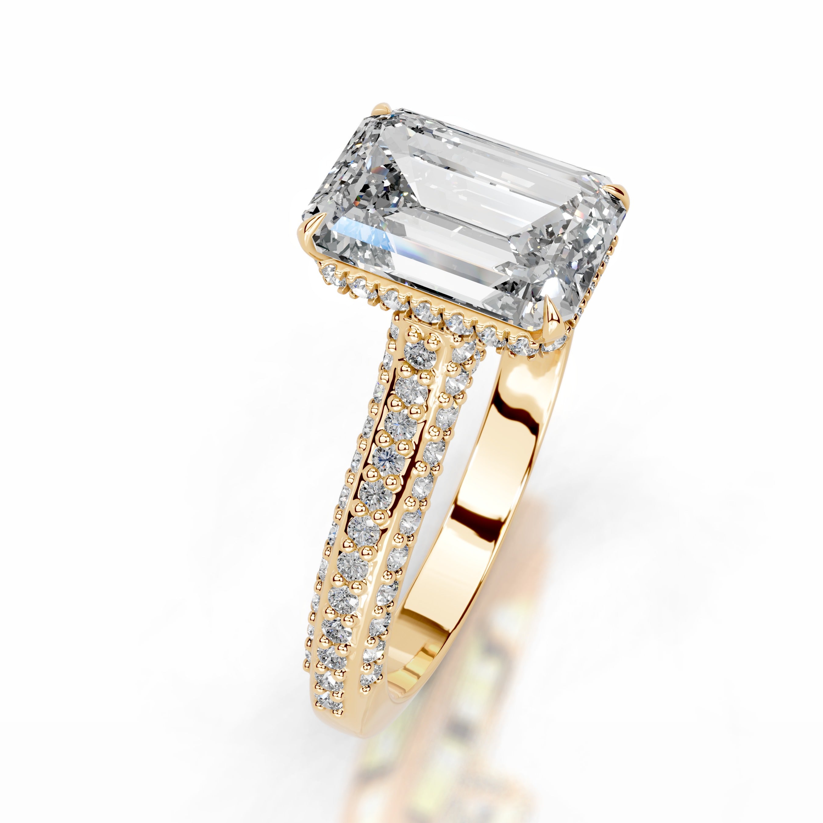 Joana Lab Grown Diamond Ring - 18K Yellow Gold