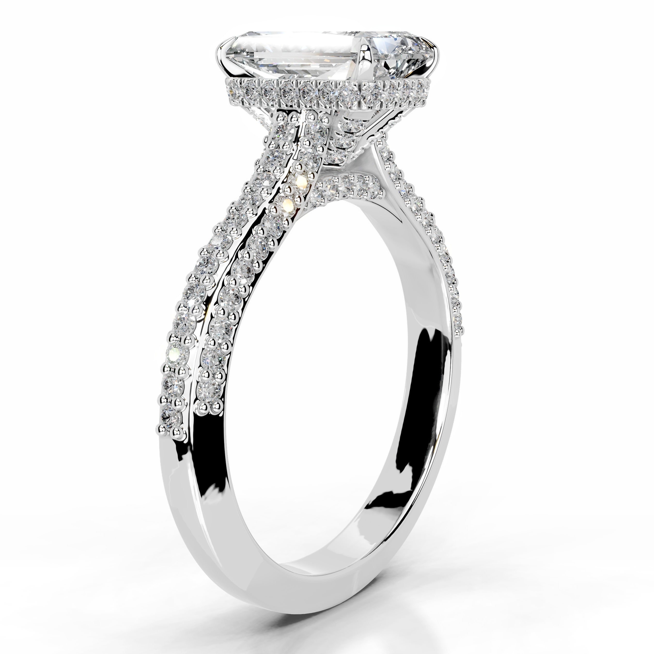 Joana Lab Grown Diamond Ring - 14K White Gold (RTS)
