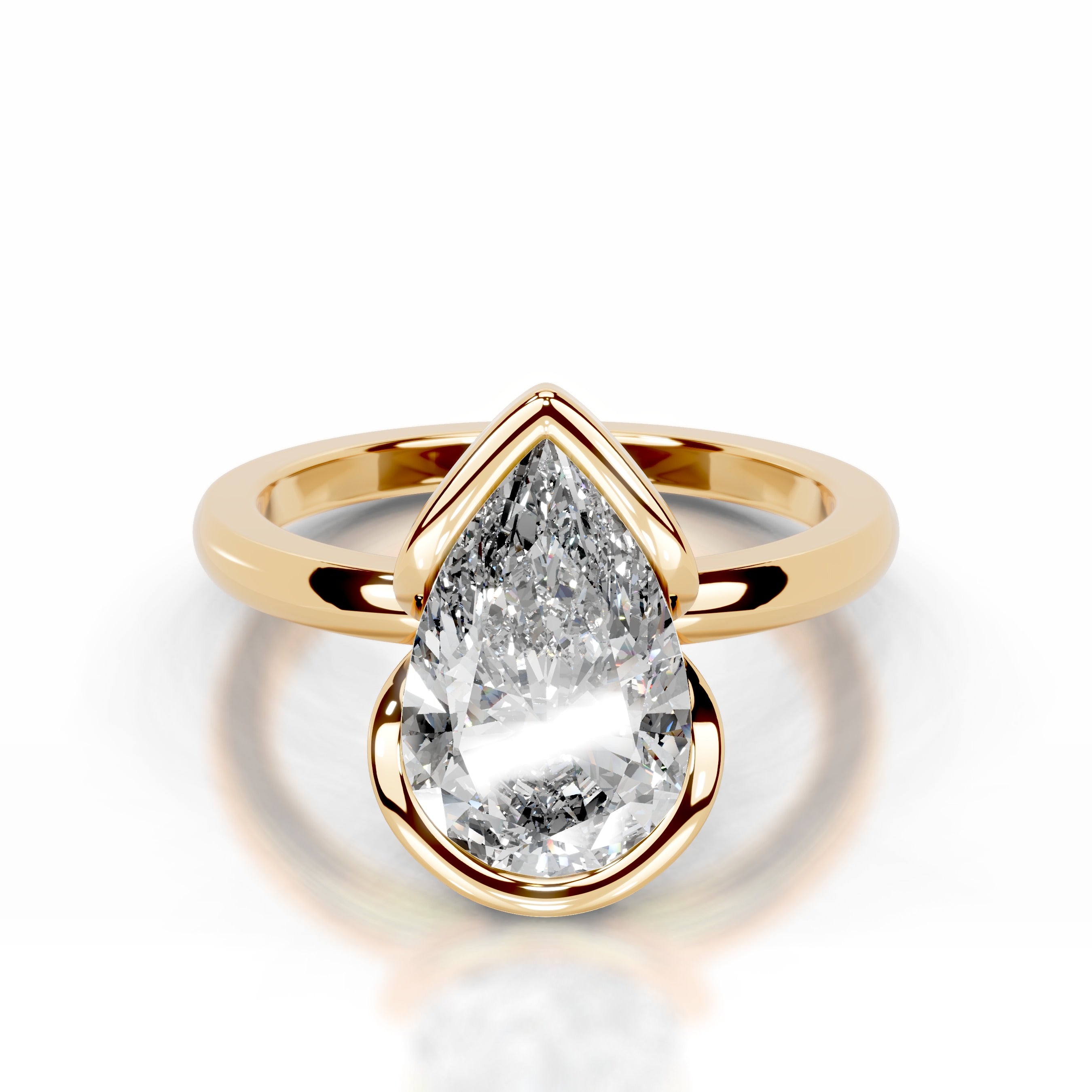 Thor Lab Grown Diamond Ring - 18K Yellow Gold