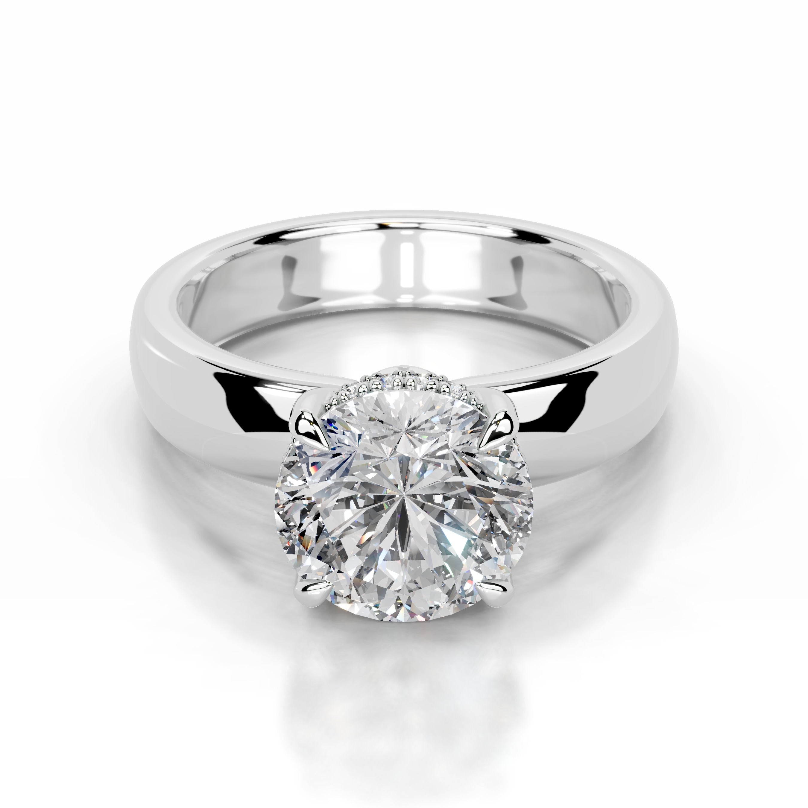 Lux Lab Grown Diamond Ring - Platinum