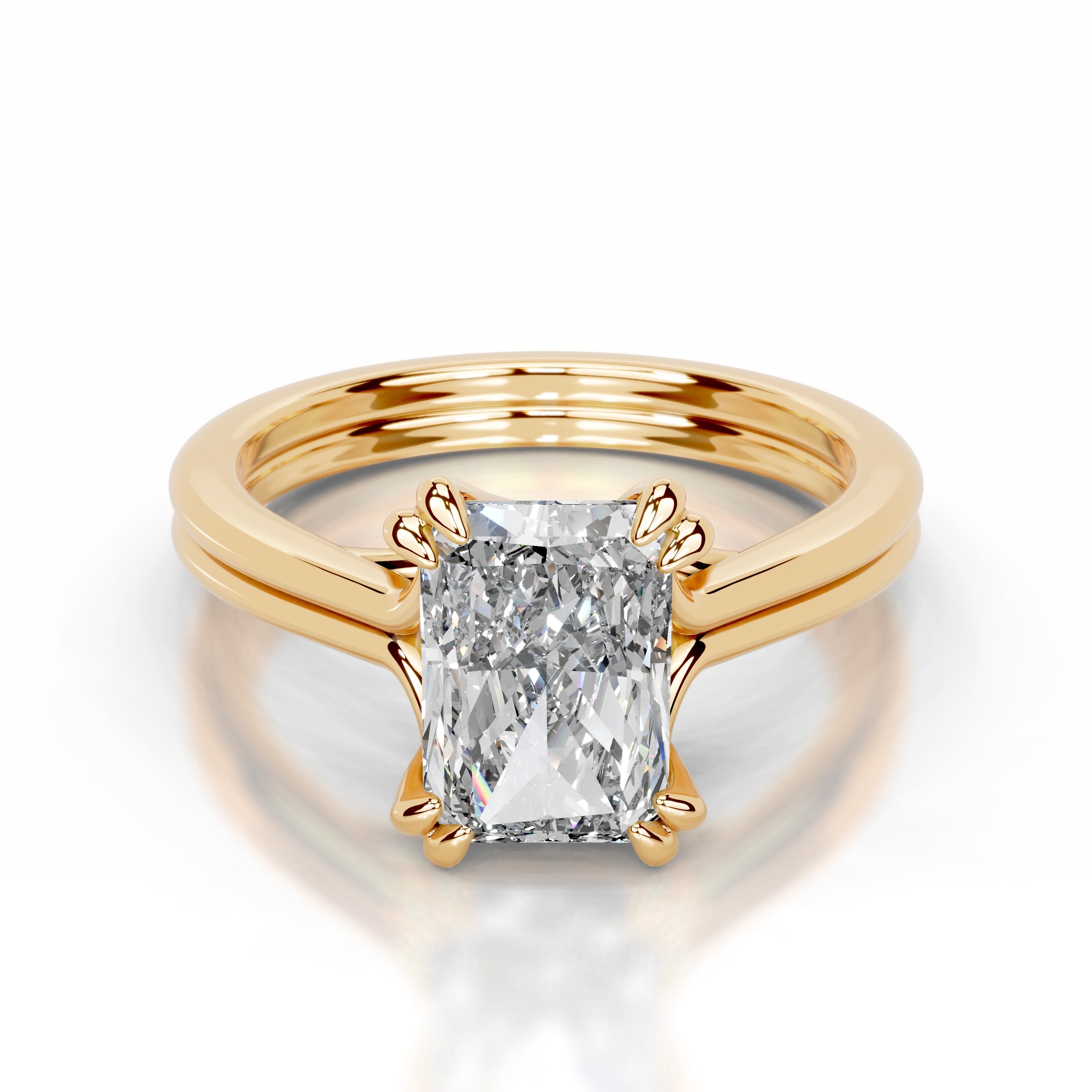 Calliope Lab Grown Diamond Ring - 18K Yellow Gold