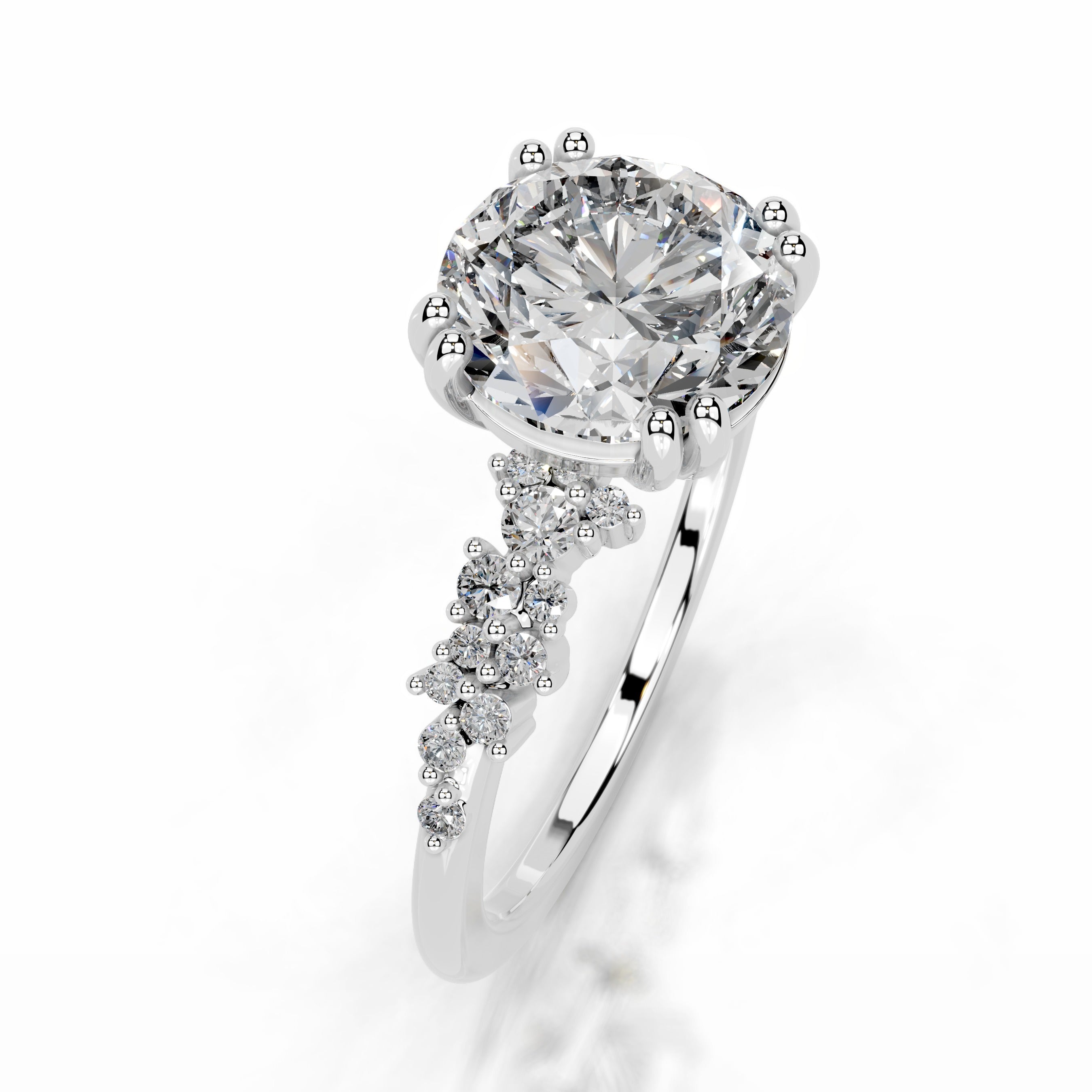 Emaline Lab Grown Diamond Ring - Platinum