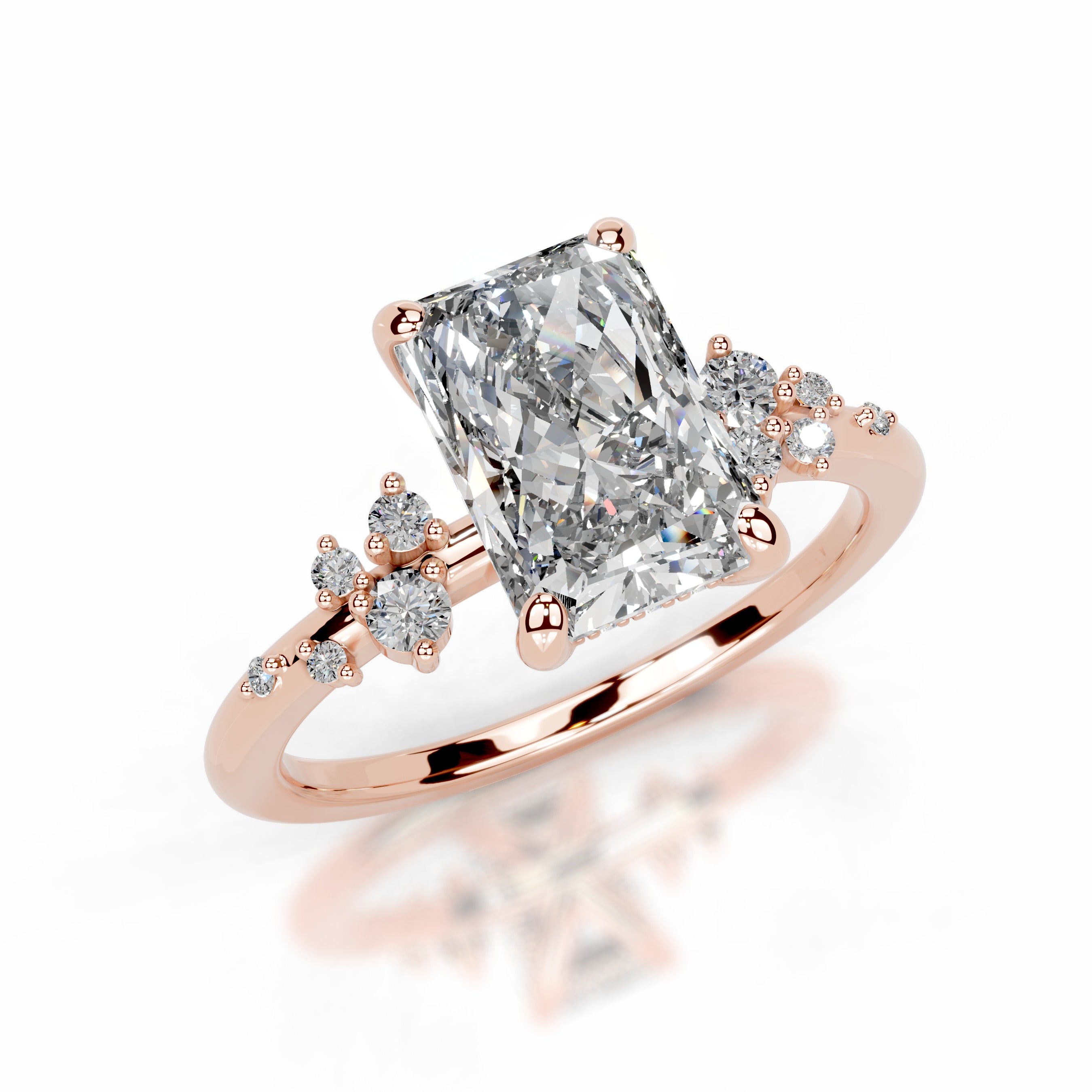 Maisie Lab Grown Diamond Ring - 14K Rose Gold