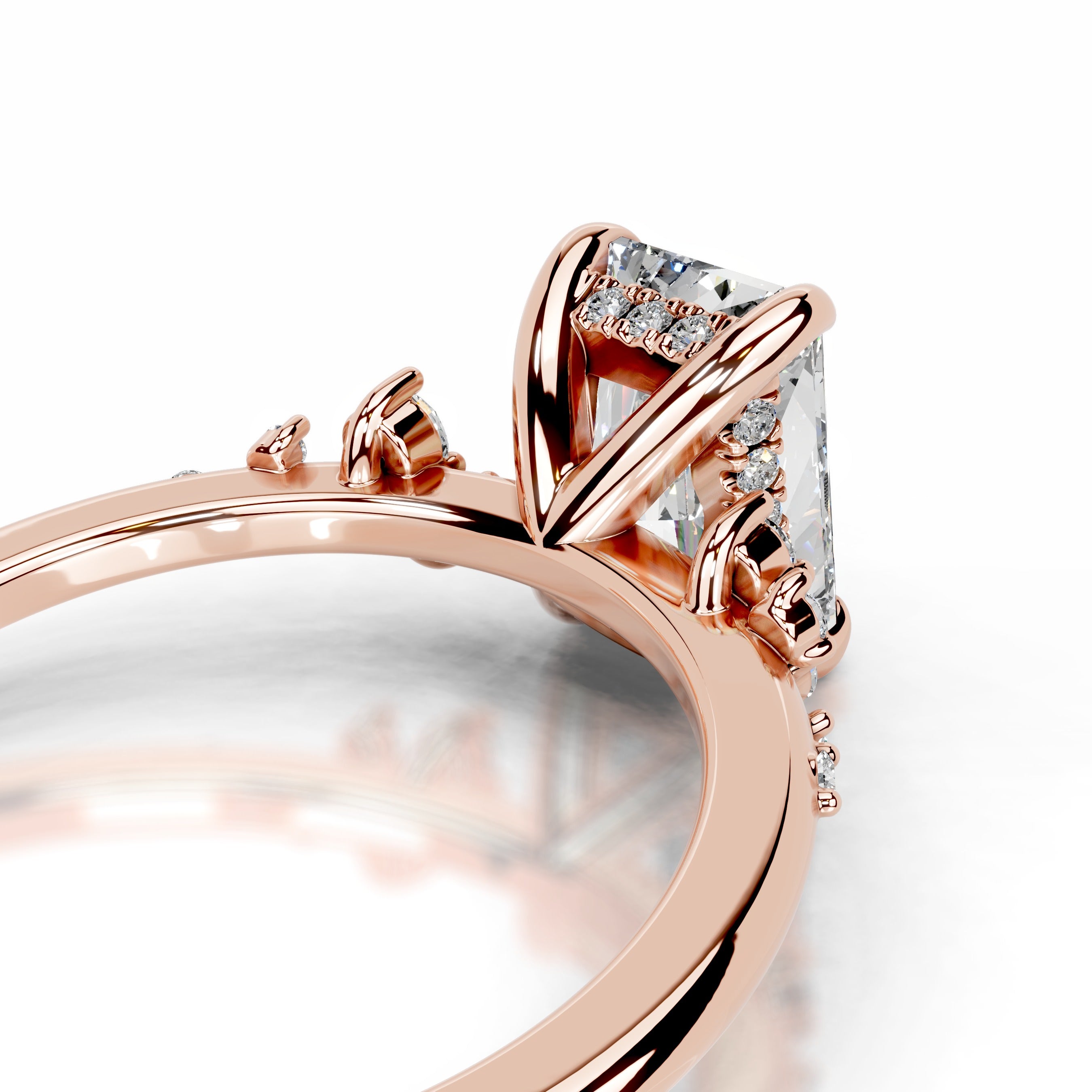 Maisie Lab Grown Diamond Ring - 14K Rose Gold