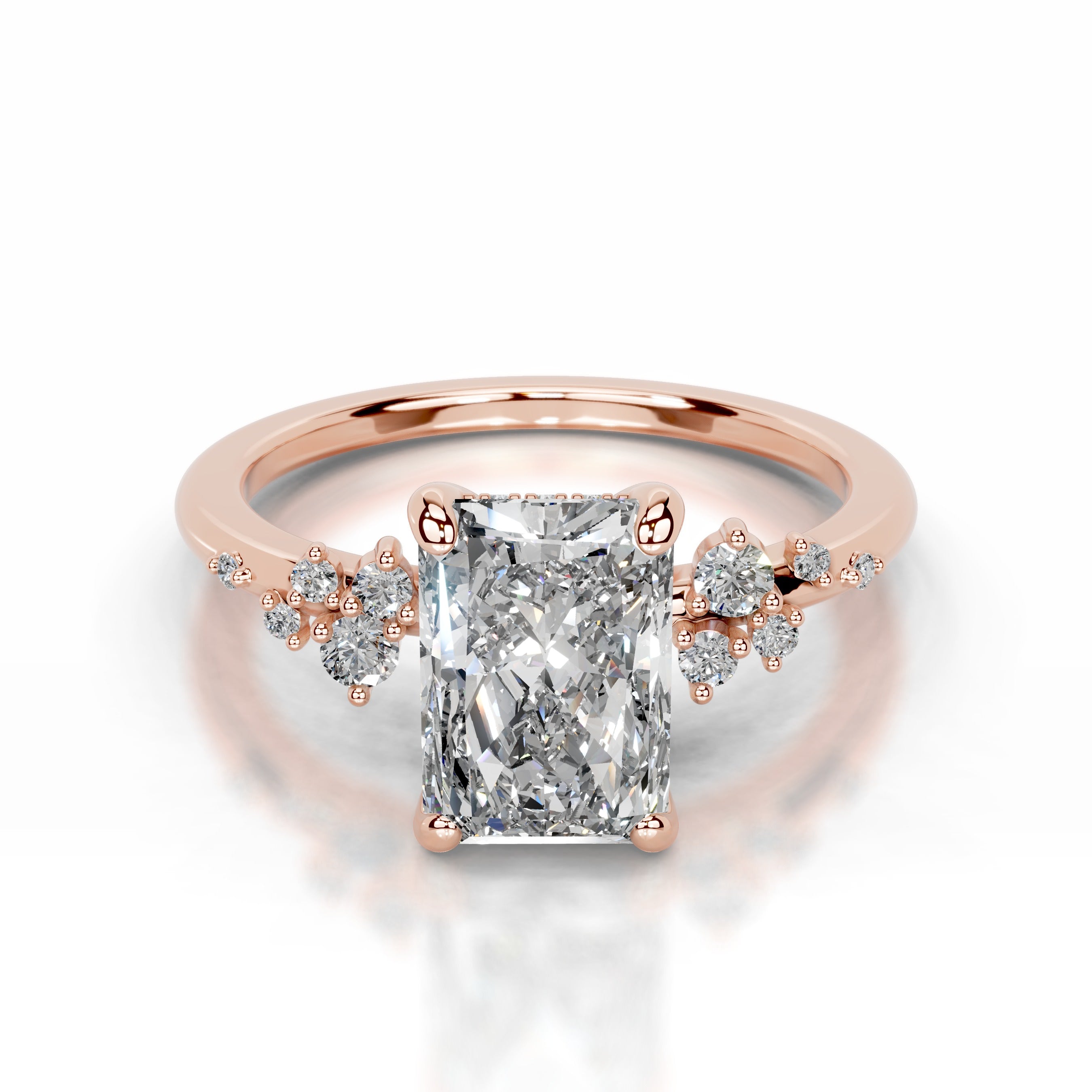 Maisie Lab Grown Diamond Ring - 14K Rose Gold