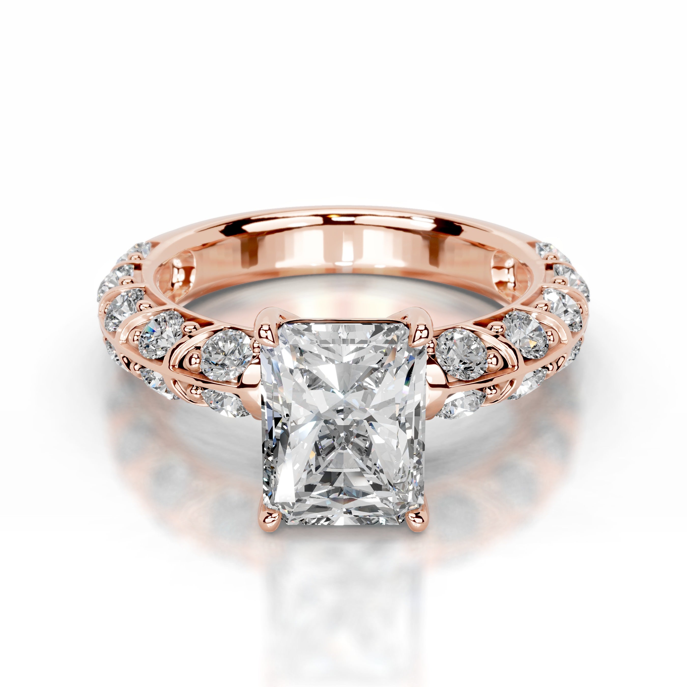 Iseul Lab Grown Diamond Ring - 14K Rose Gold