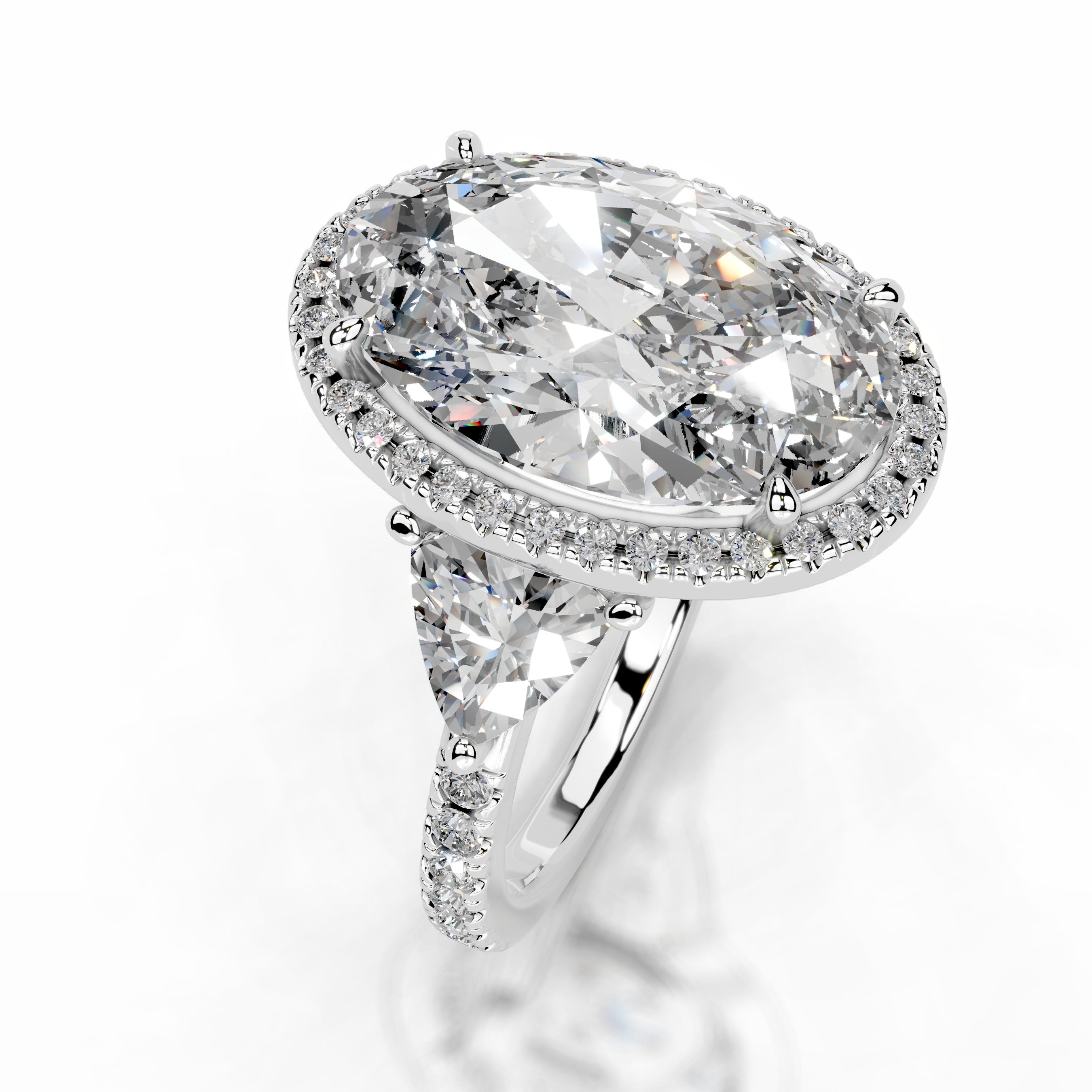 SuJin Lab Grown Diamond Ring - 18K White Gold