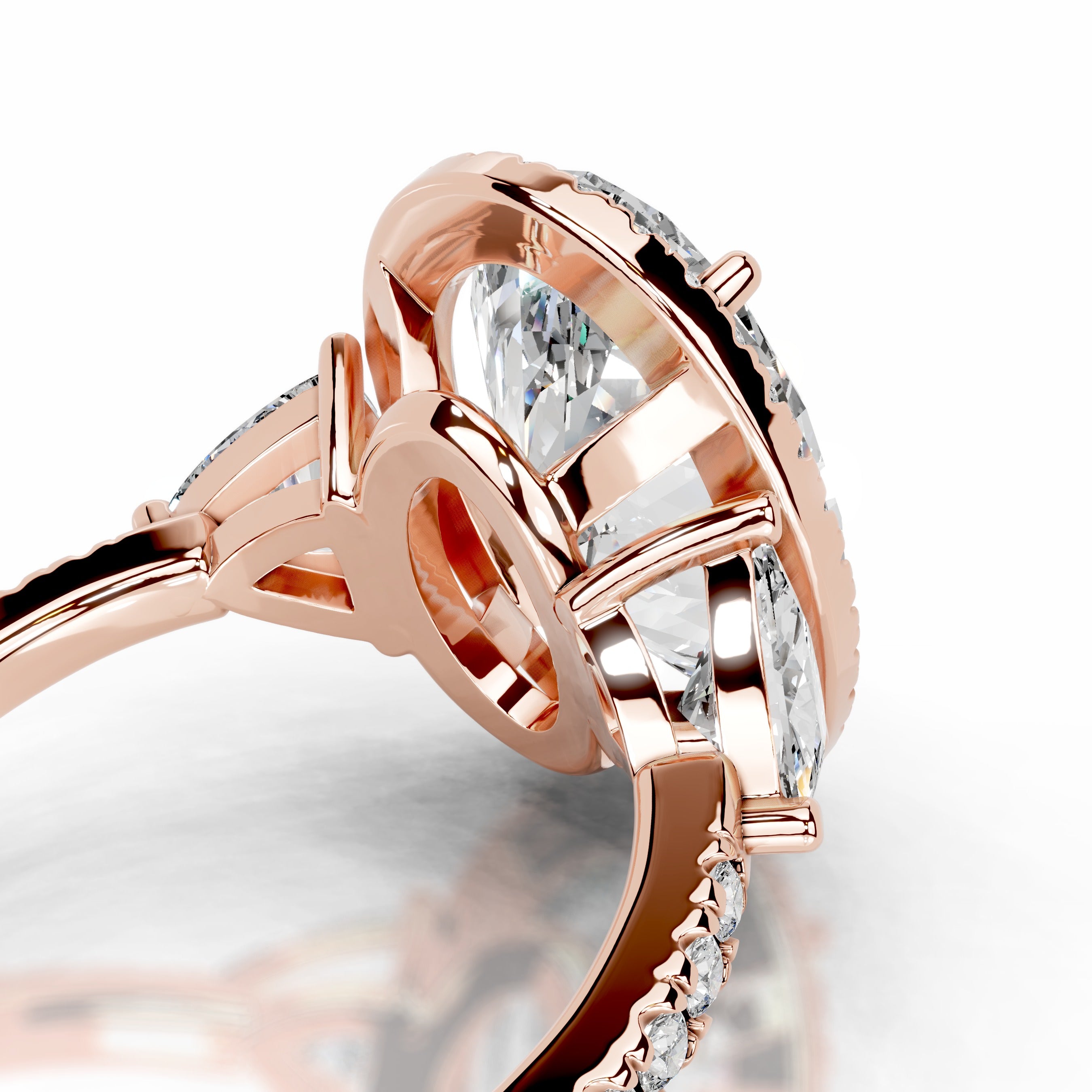 SuJin Lab Grown Diamond Ring - 14K Rose Gold