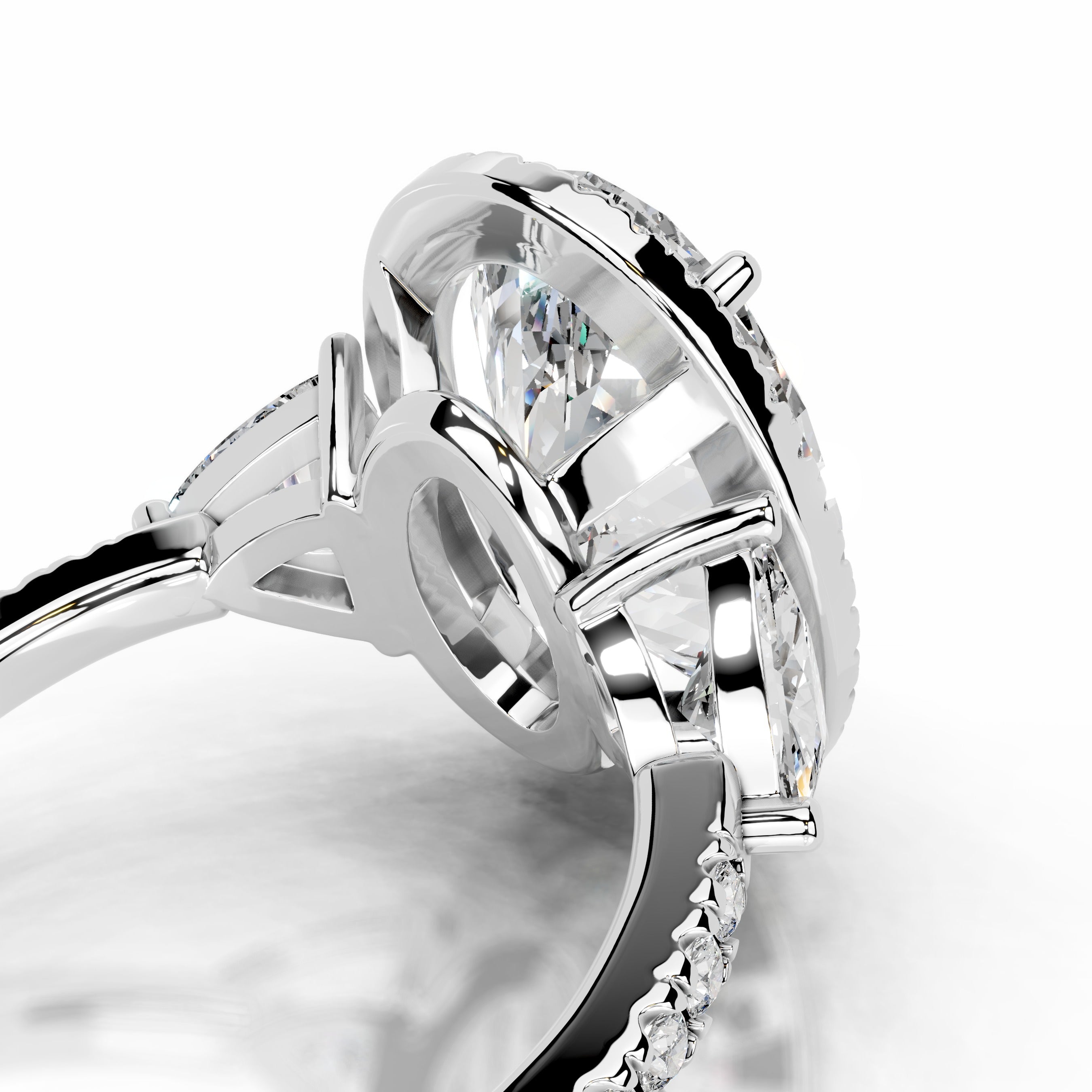 SuJin Lab Grown Diamond Ring - 18K White Gold