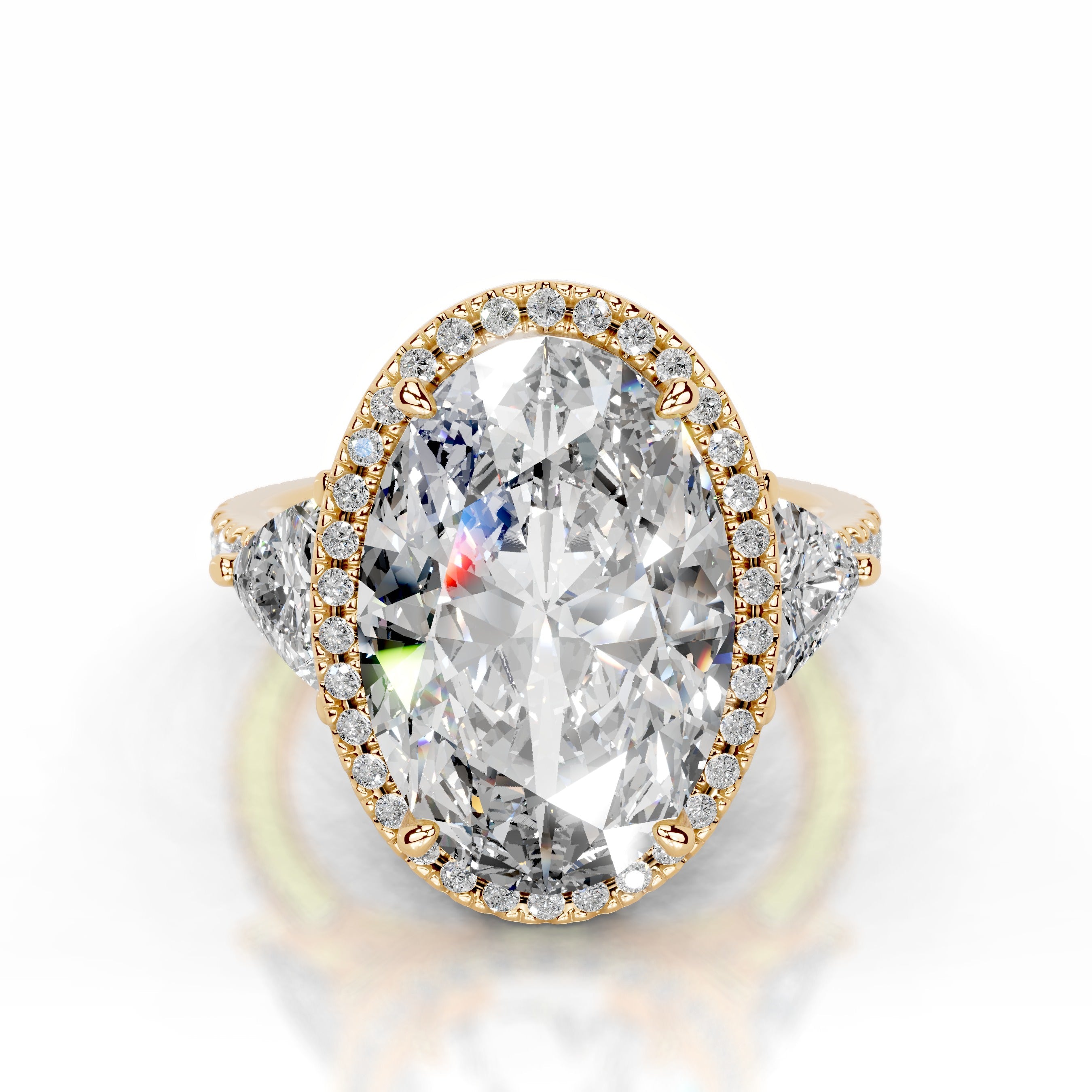 SuJin Lab Grown Diamond Ring - 18K Yellow Gold (RTS)