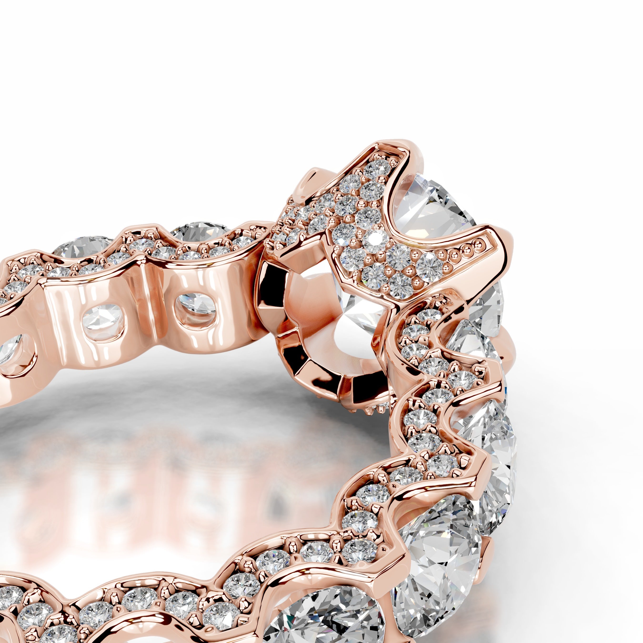 Woong Lab Grown Diamond Ring - 14K Rose Gold