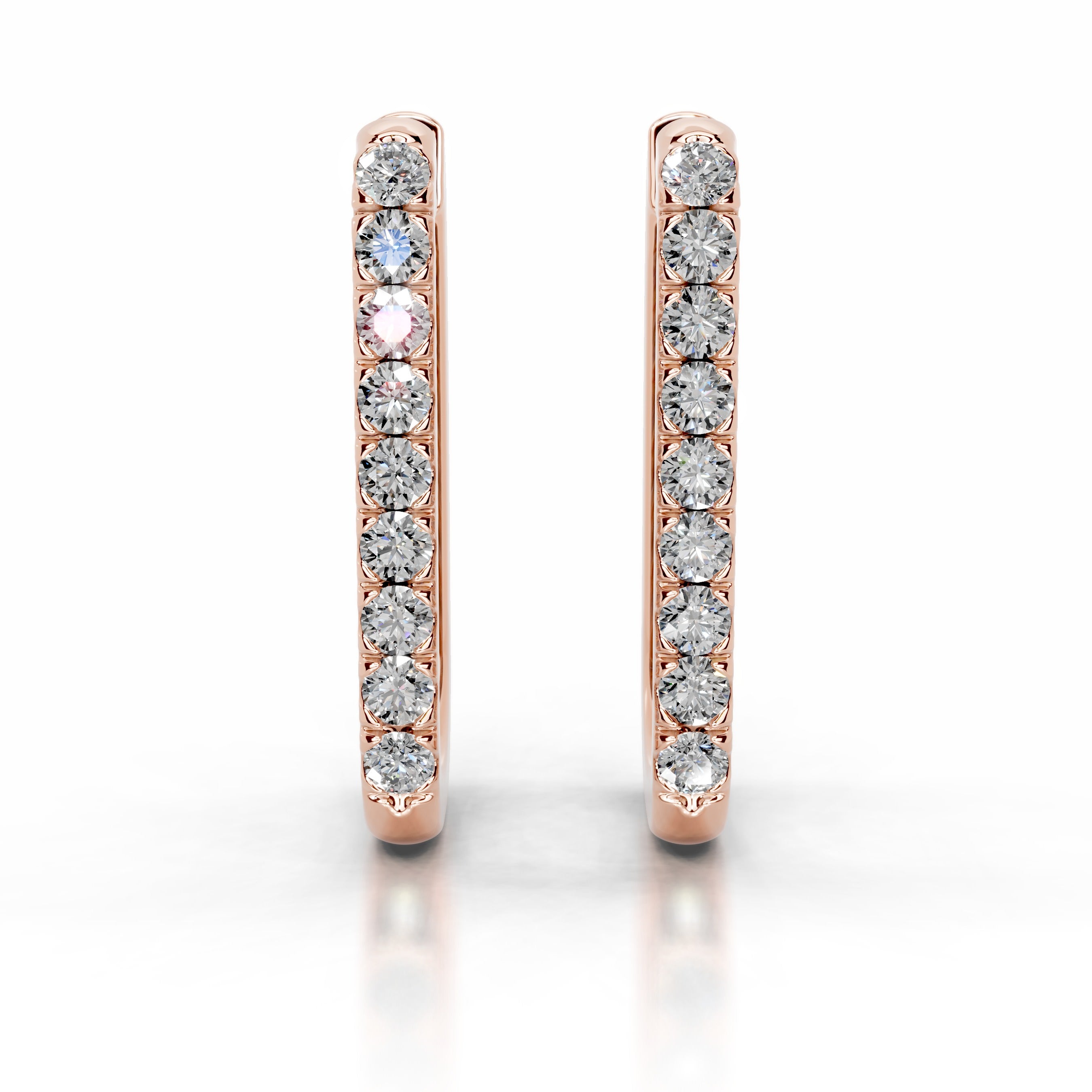 Denise Lab Grown Diamond Earrings - 14K Rose Gold