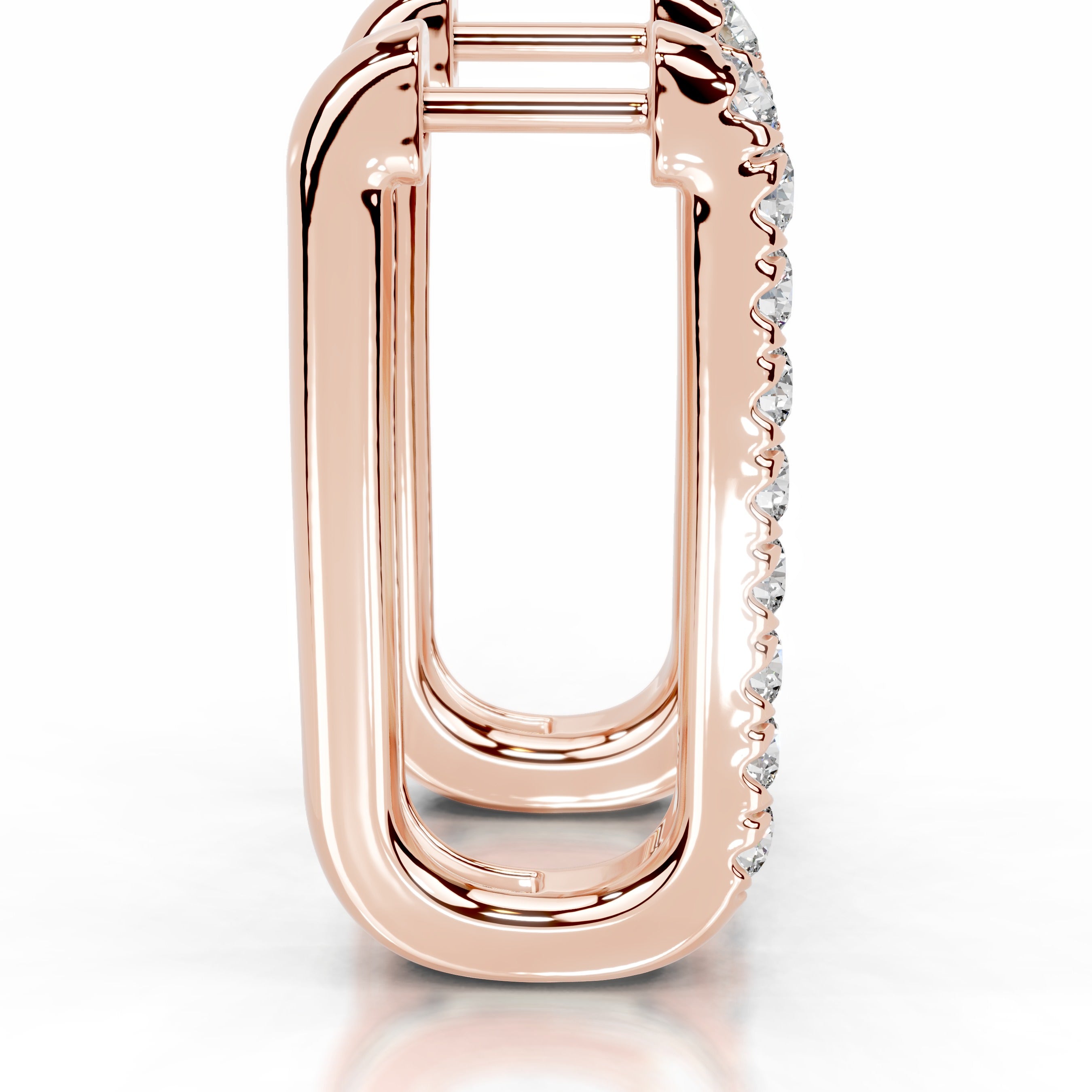 Denise Lab Grown Diamond Earrings - 14K Rose Gold