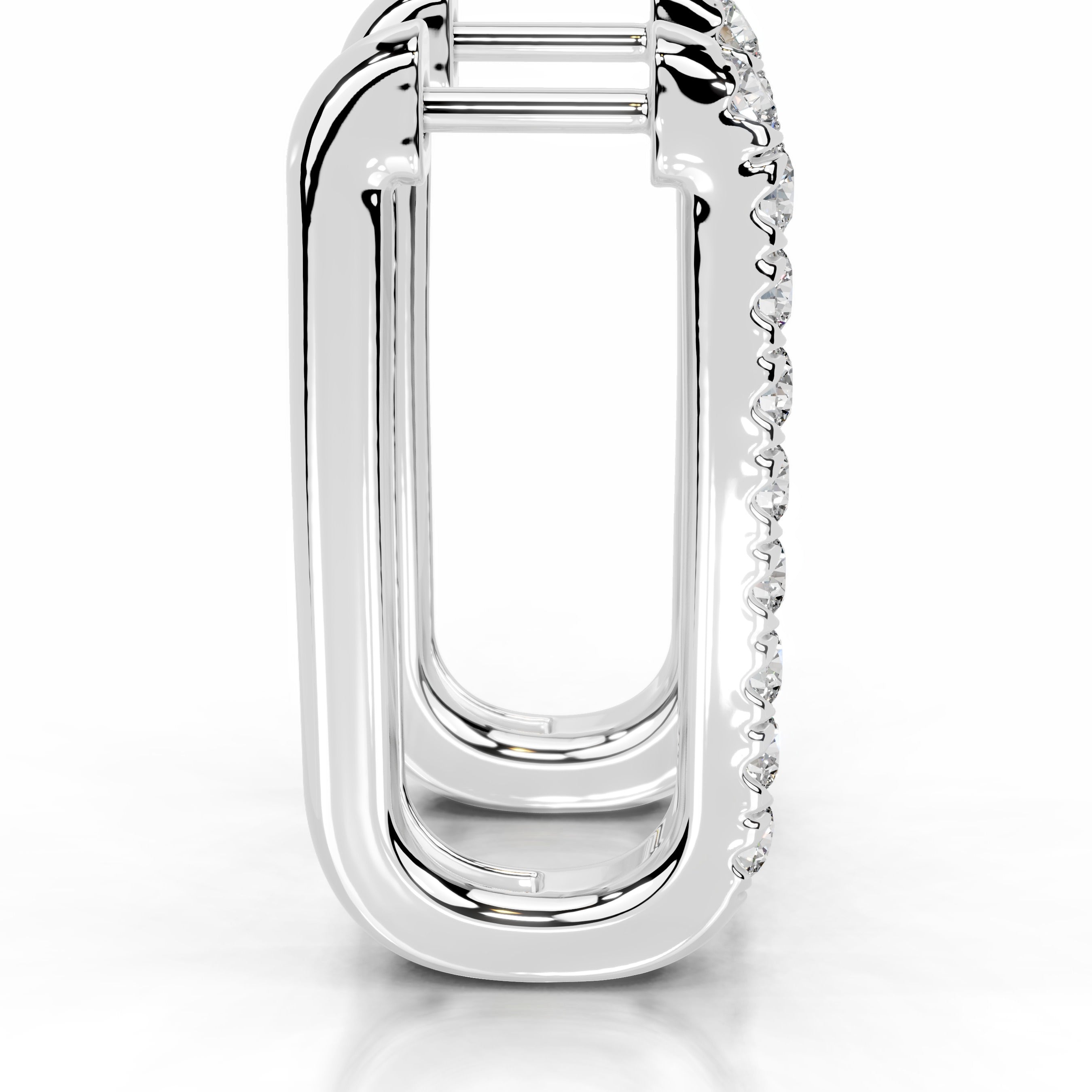 Denise Lab Grown Diamond Earrings - 14K White Gold