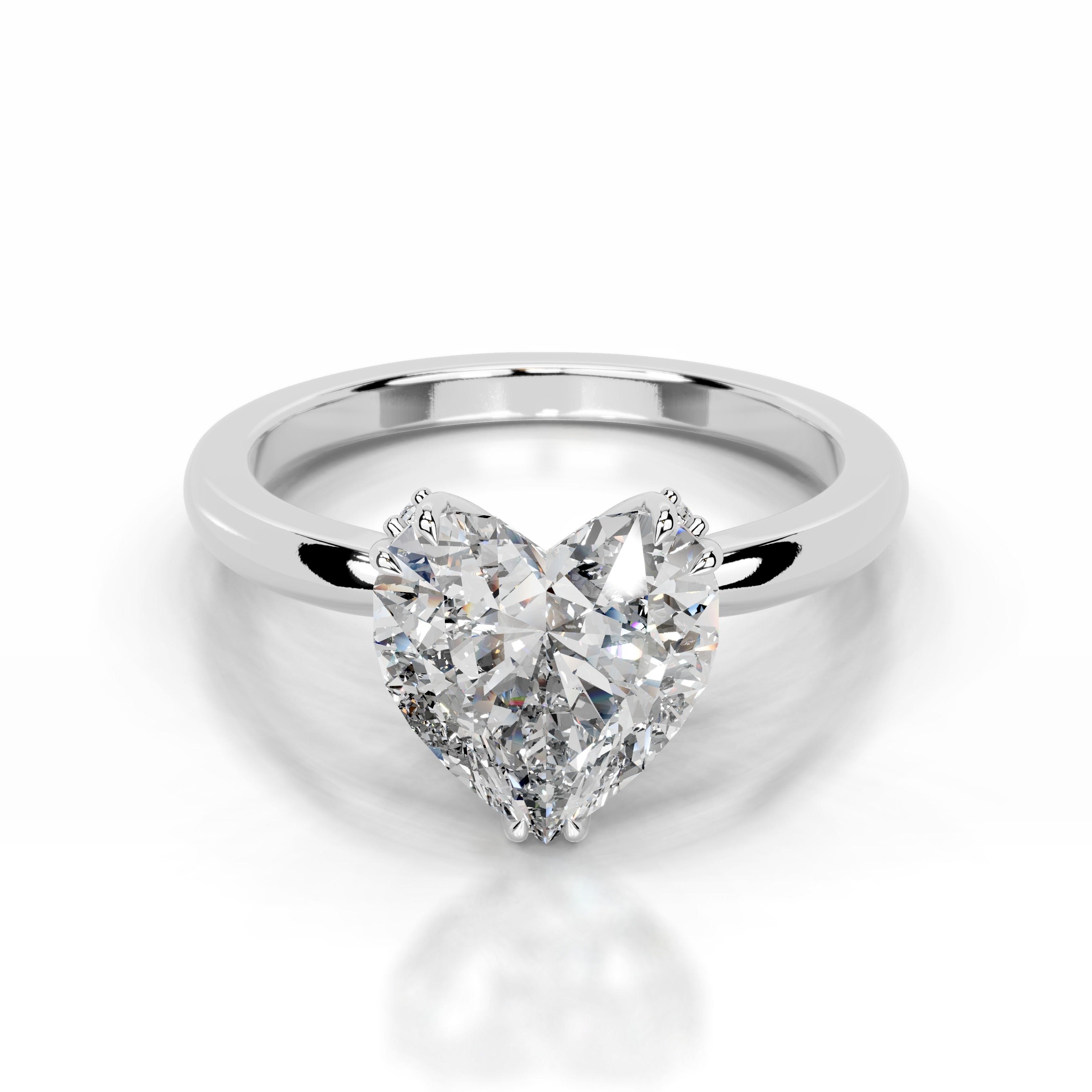 Angoona Lab Grown Diamond Ring - 14K White Gold
