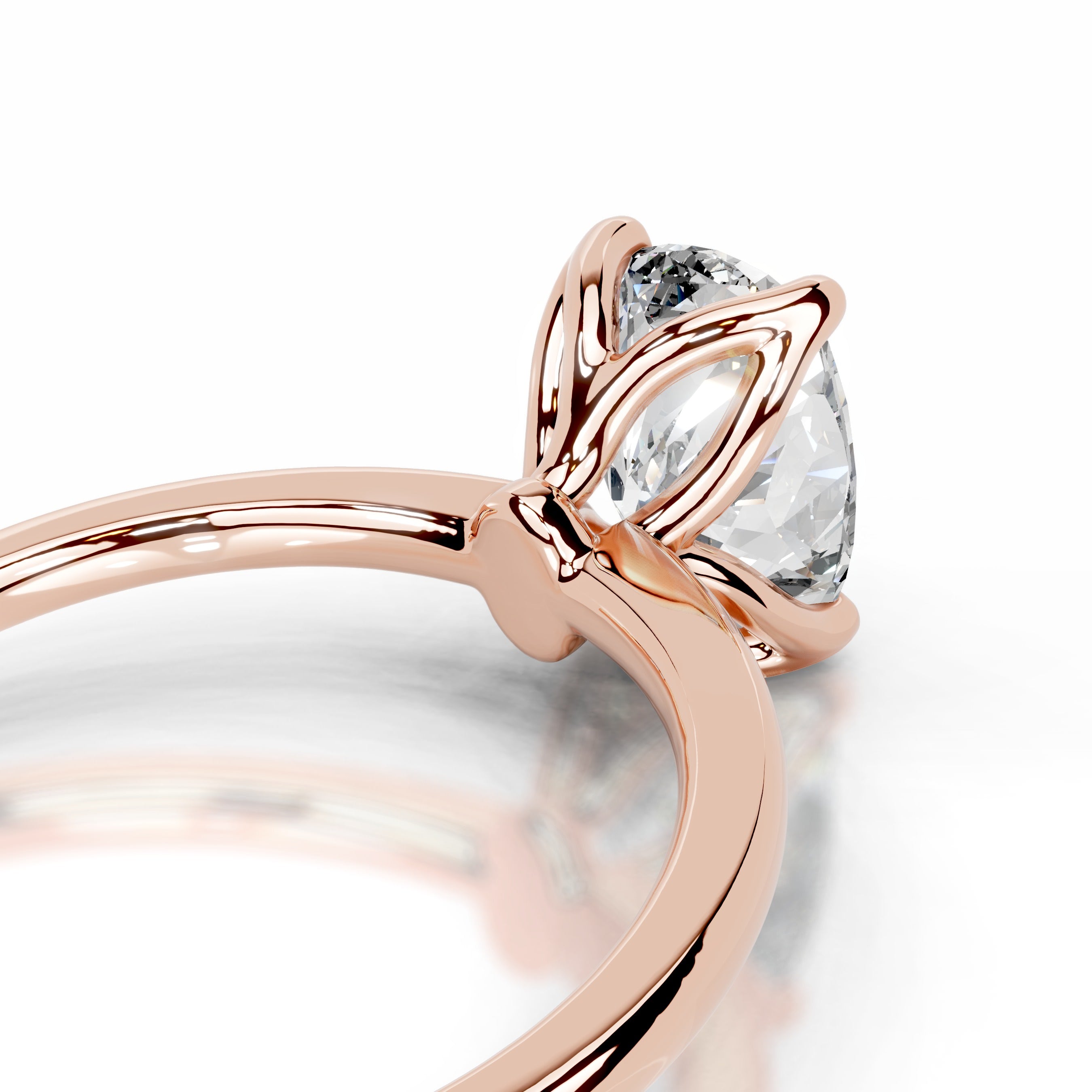 Phoenix Lab Grown Diamond Ring - 14K Rose Gold