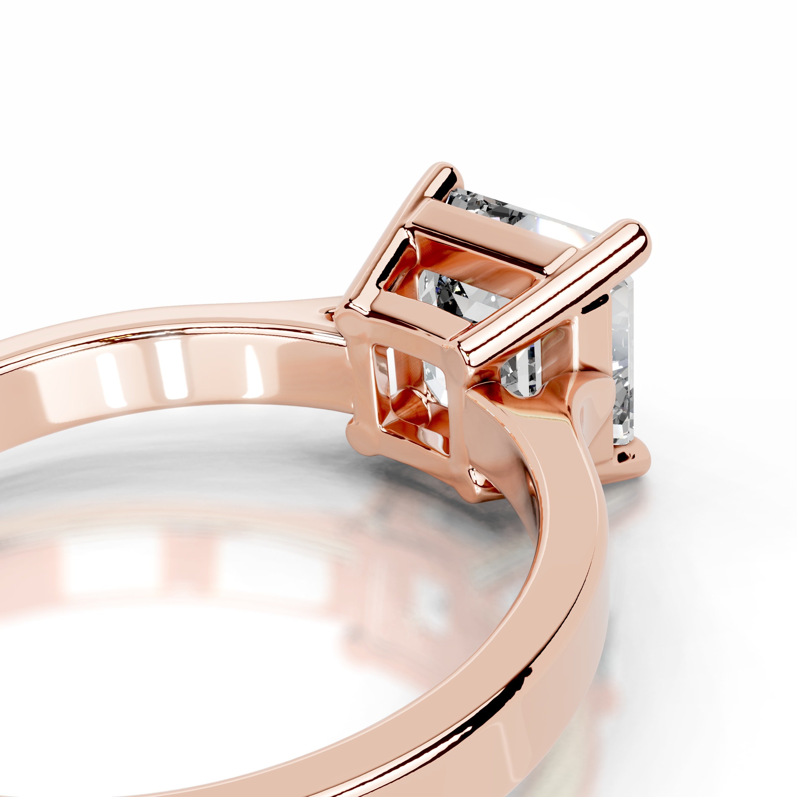 Daisy Lab Grown Diamond Ring - 14K Rose Gold