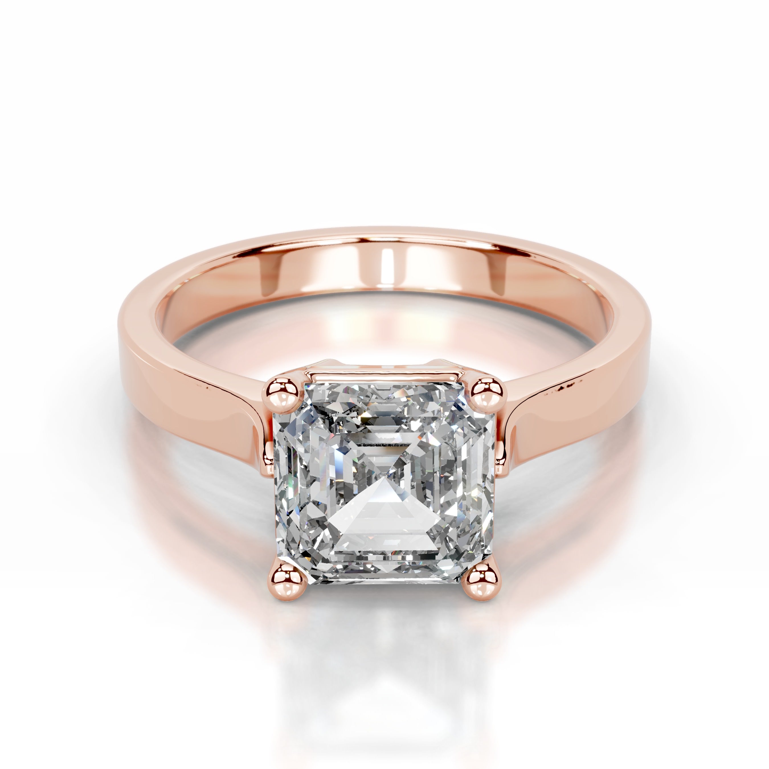 Daisy Lab Grown Diamond Ring - 14K Rose Gold