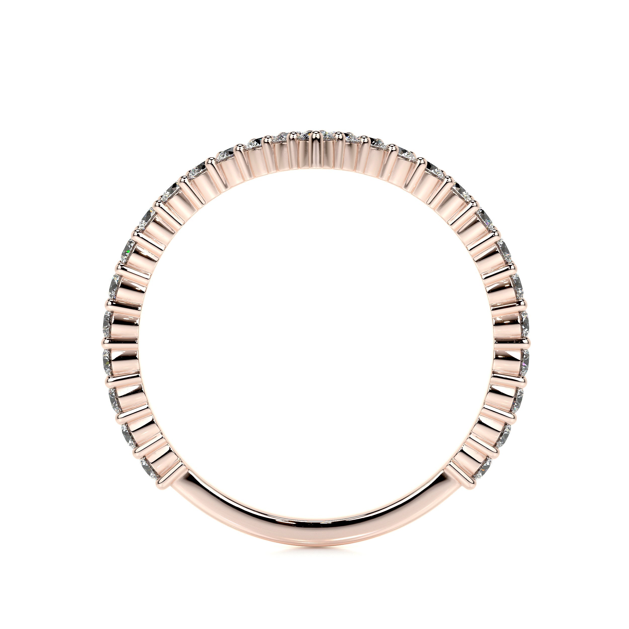 Dawn Lab Grown Diamond Wedding Ring (0.50 Carat) -14K Rose Gold (RTS)