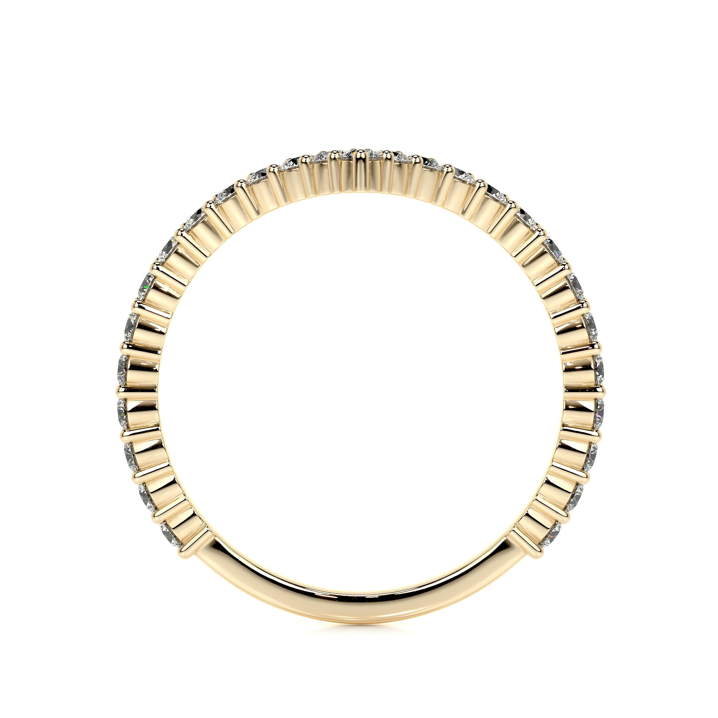 Dawn Lab Grown Diamond Wedding Ring (0.50 Carat) -18K Yellow Gold (RTS)