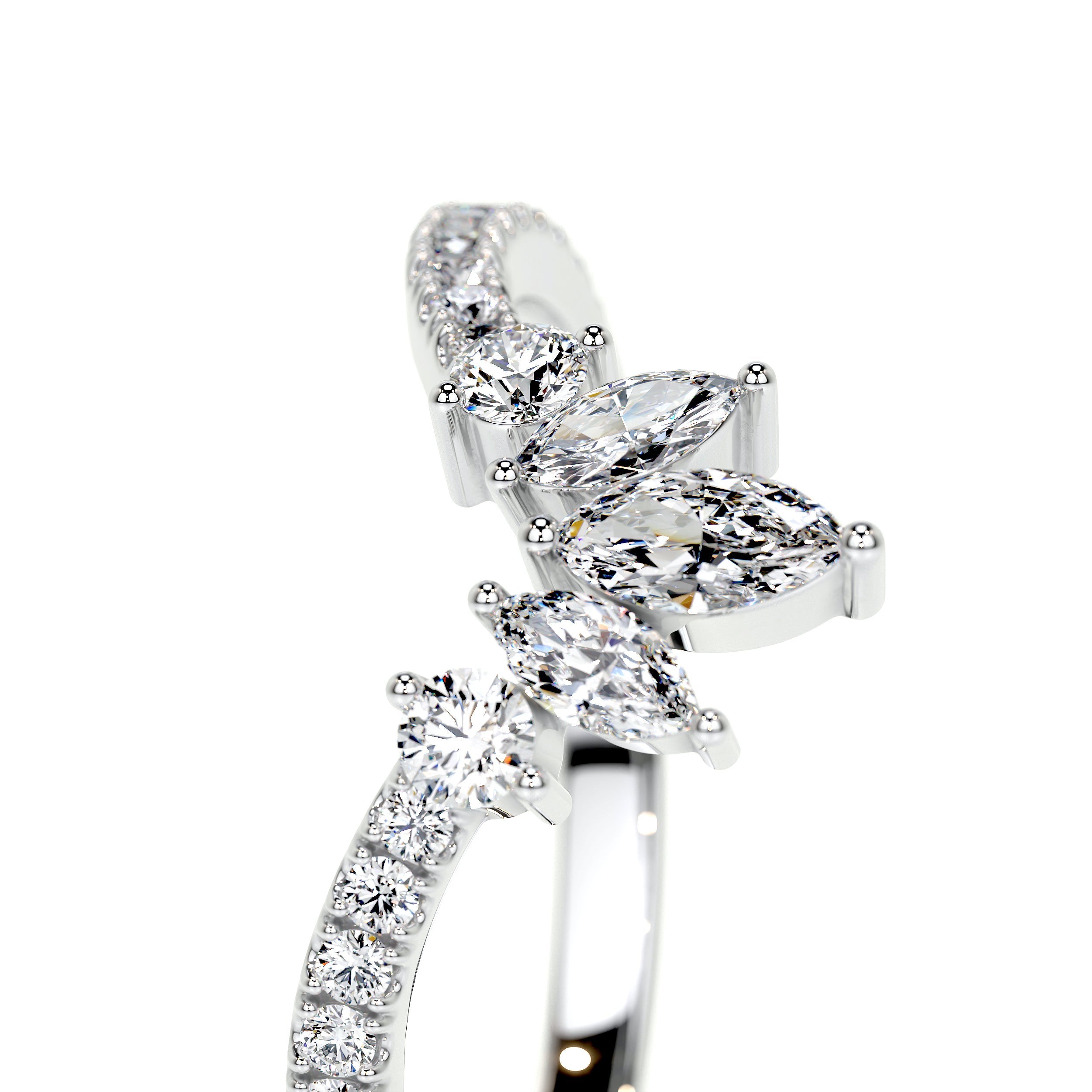 Lauren Lab Grown Diamond Wedding Ring (0.30 Carat) -14K White Gold (RTS)