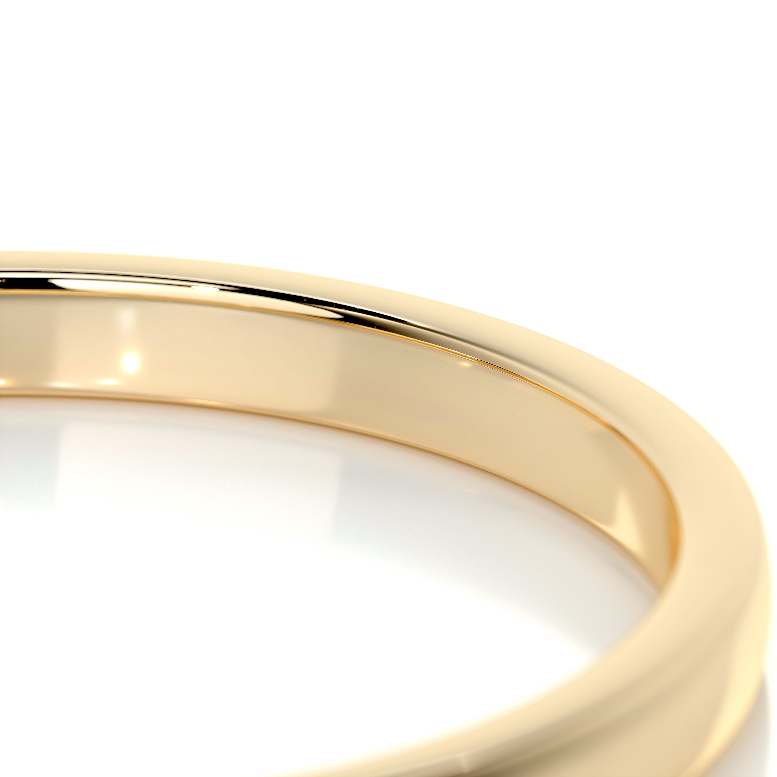 Jack Men's Wedding Band -18K Yellow Gold (RTS)
