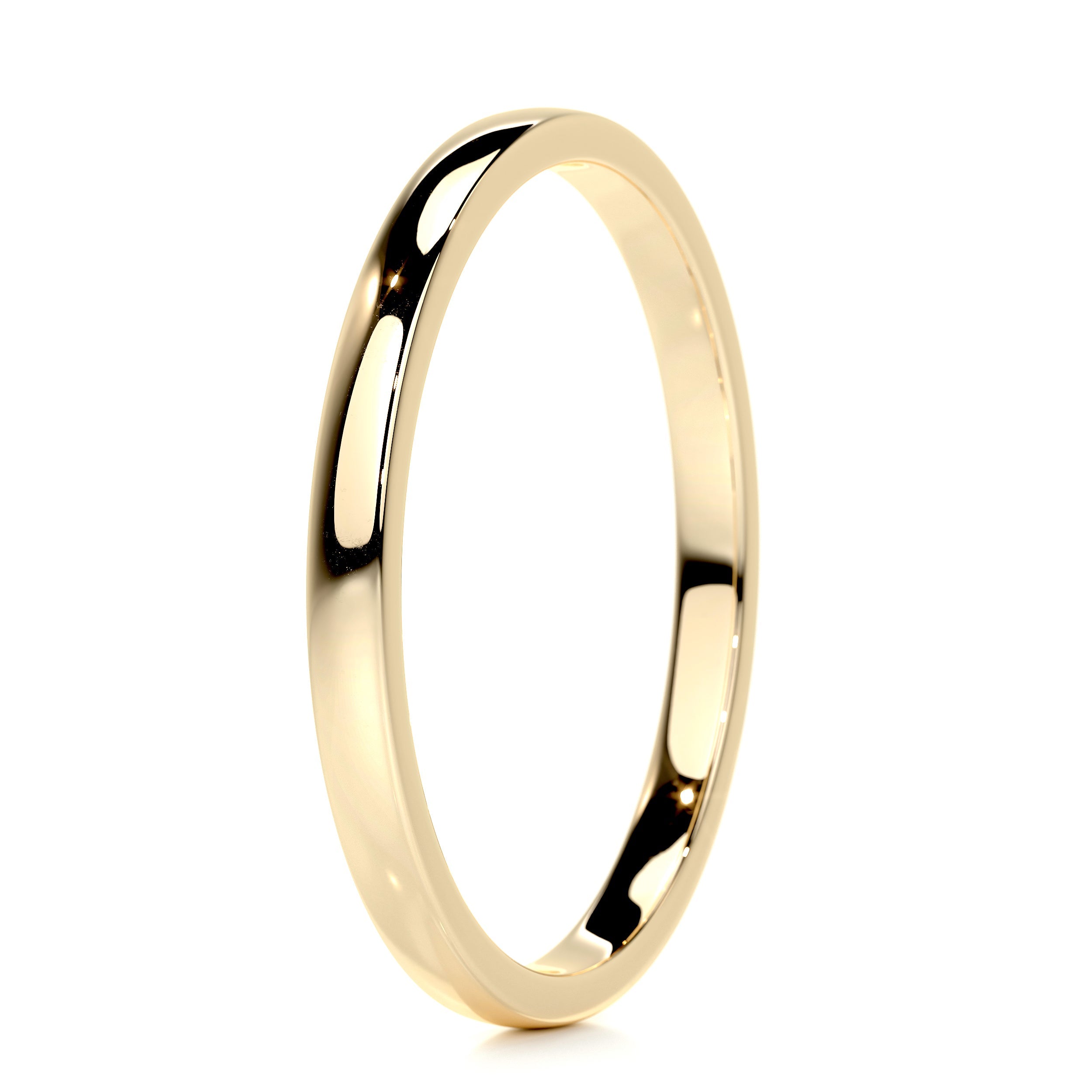 Jack Men's Wedding Band -18K Yellow Gold (RTS)