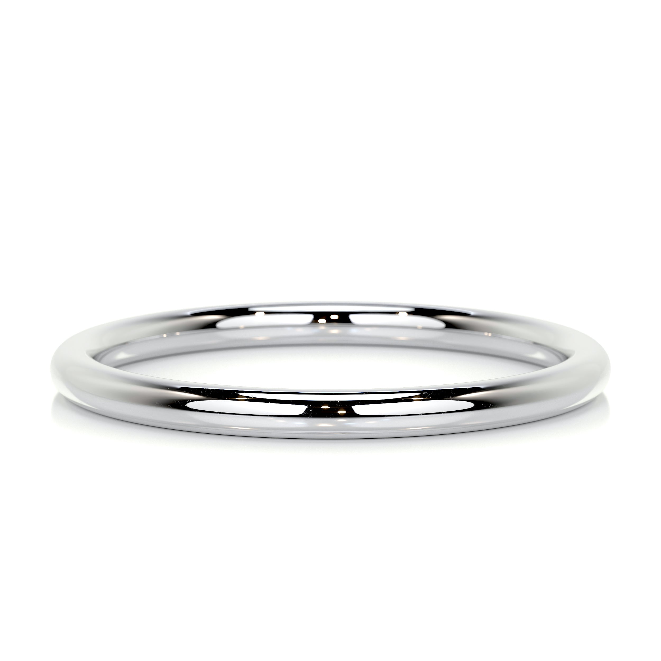 Eloise Wedding Band -14K White Gold