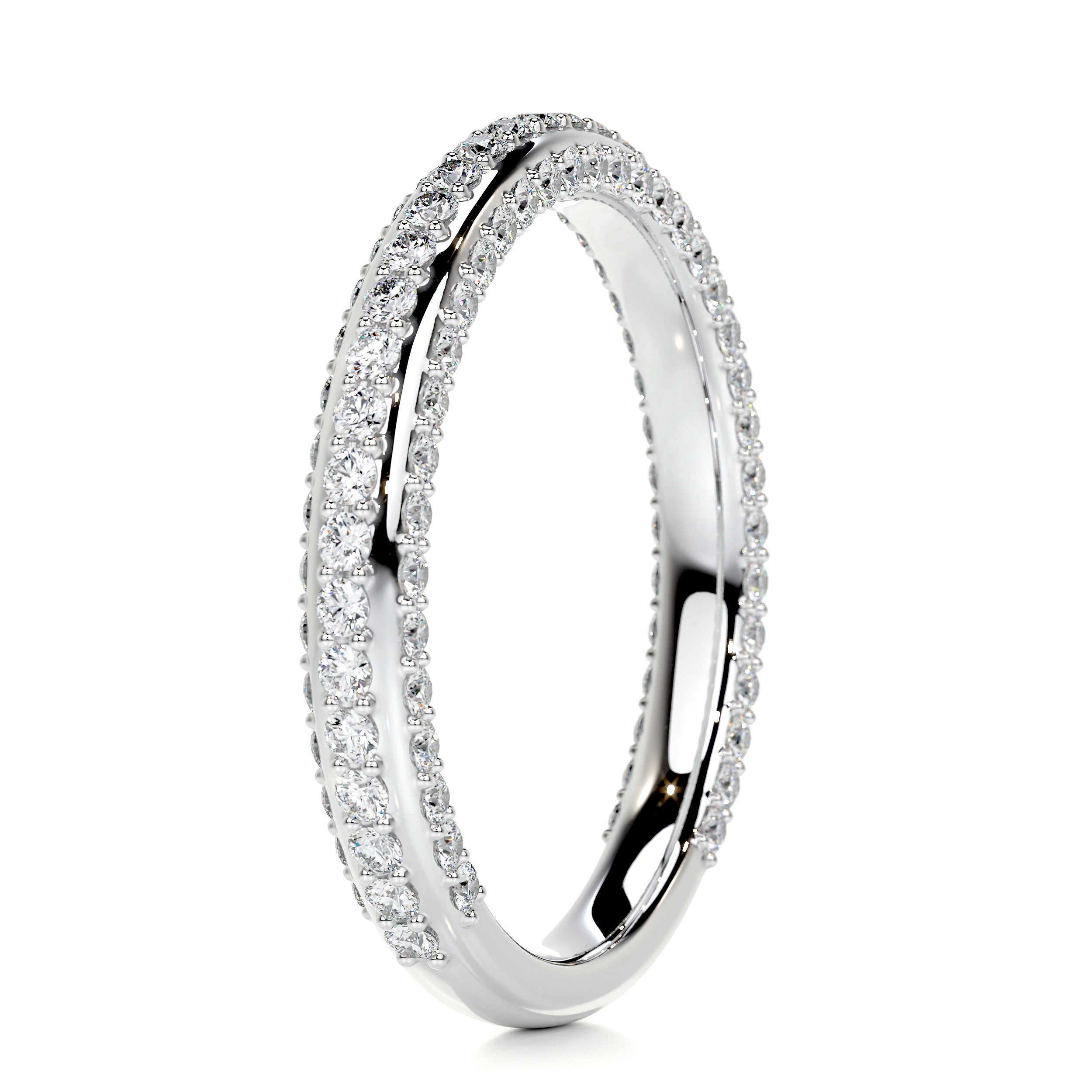 Anastasia Diamond Wedding Ring (0.75 Carat) -18K White Gold