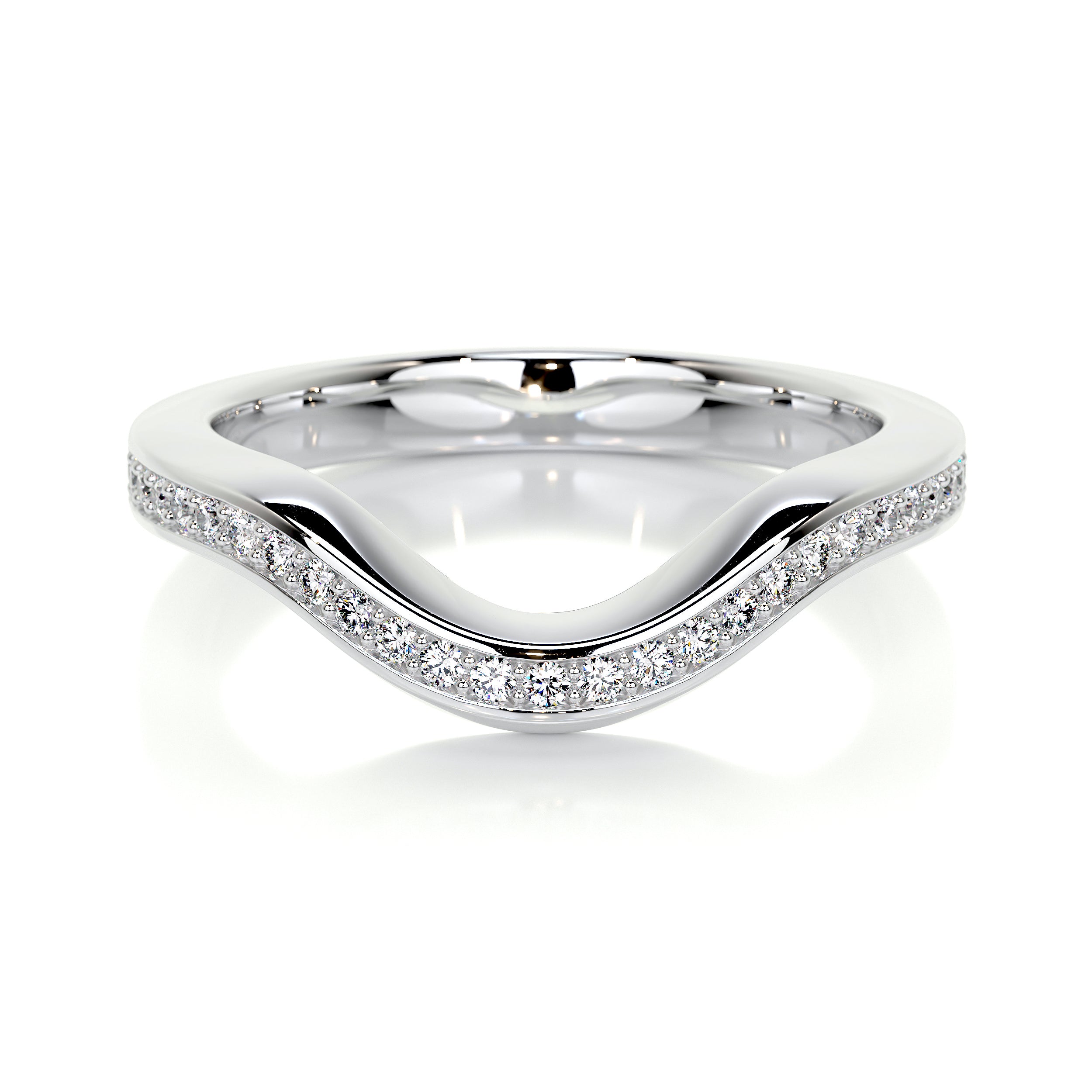 Lucy Lab Grown Diamond Wedding Ring   (0.30 Carat) -18K White Gold