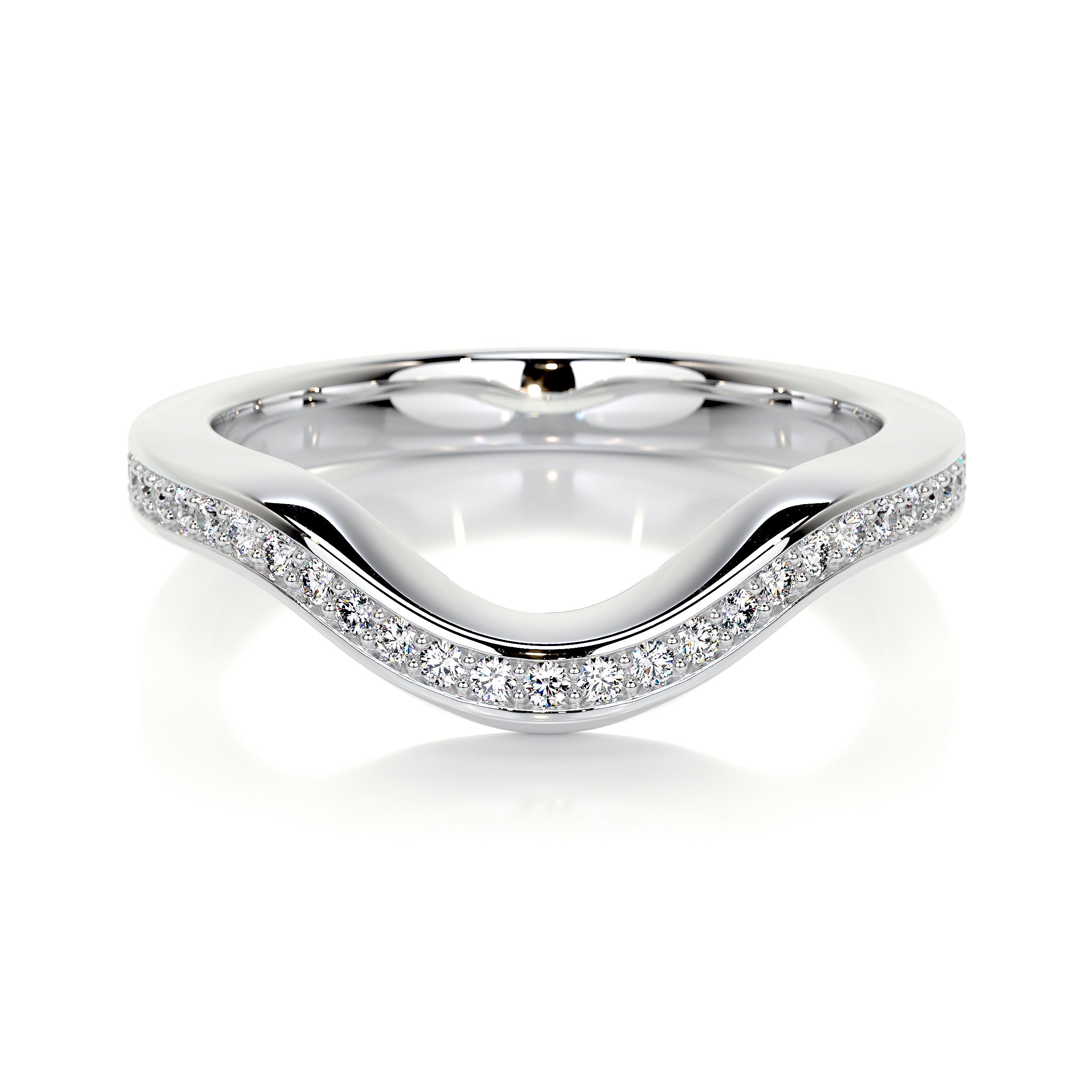 Lucy Lab Grown Diamond Wedding Ring (0.30 Carat) -14K White Gold