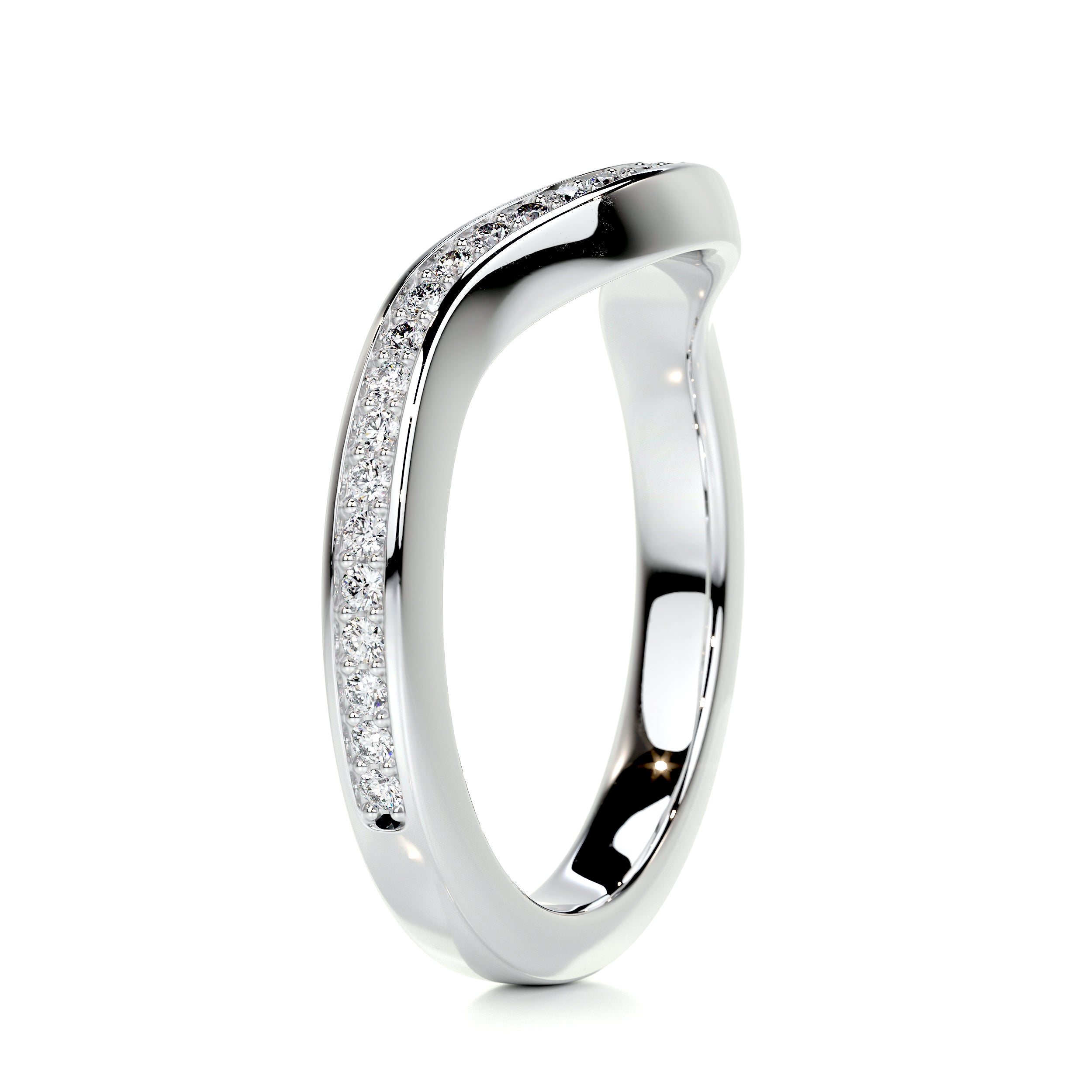 Lucy Diamond Wedding Ring   (0.30 Carat) -Platinum