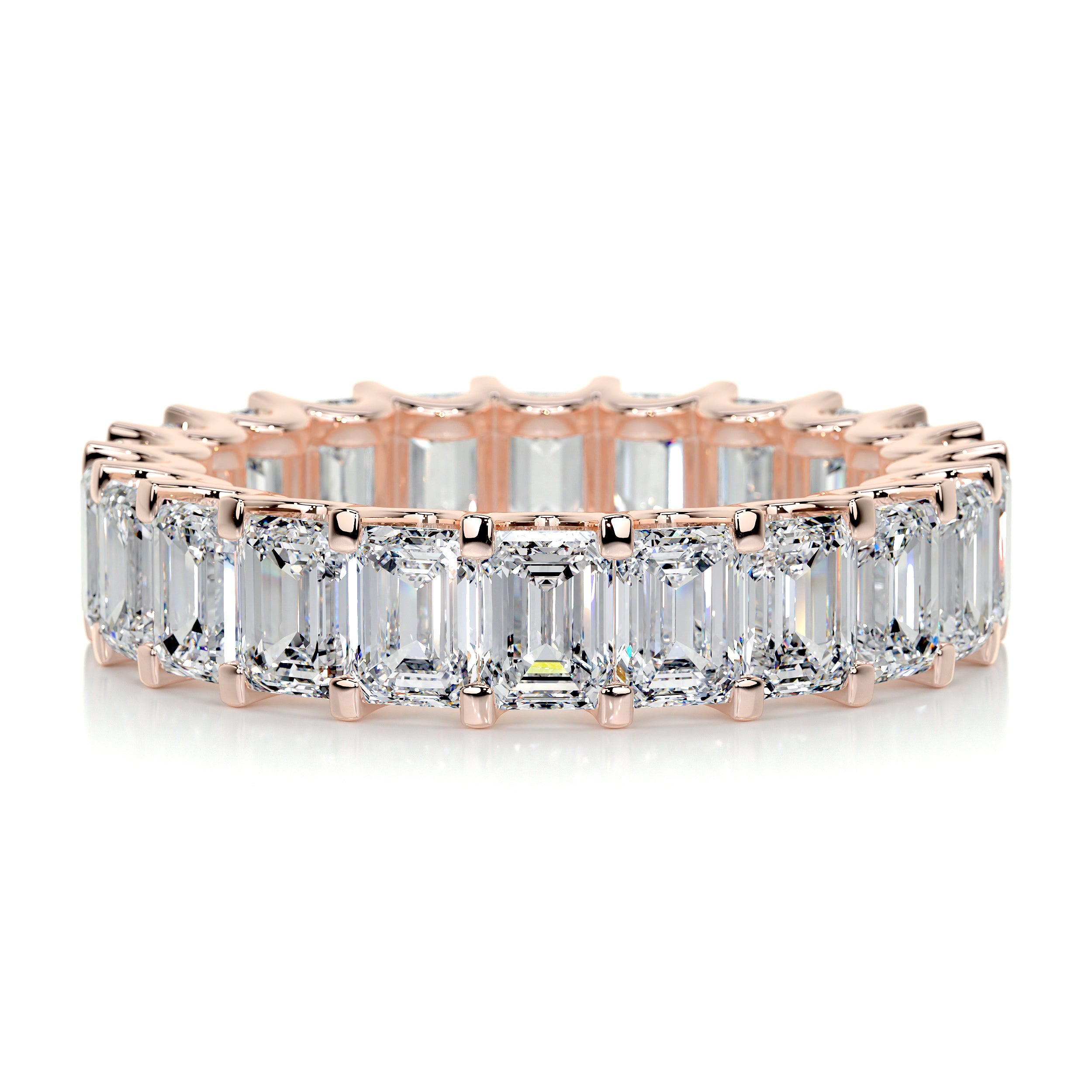 Gina Eternity Wedding Ring -14K Rose Gold