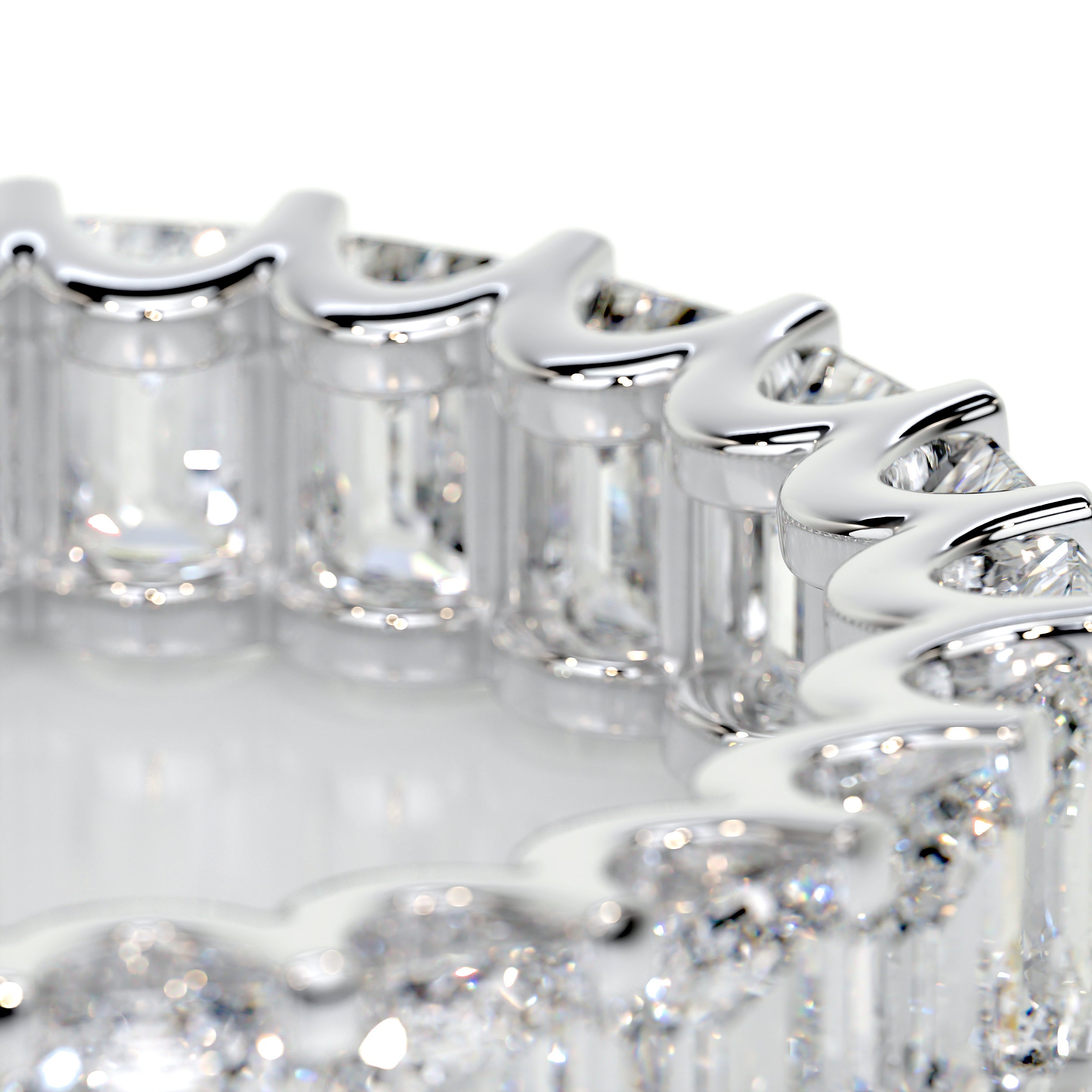 Gina Eternity Wedding Ring -Platinum