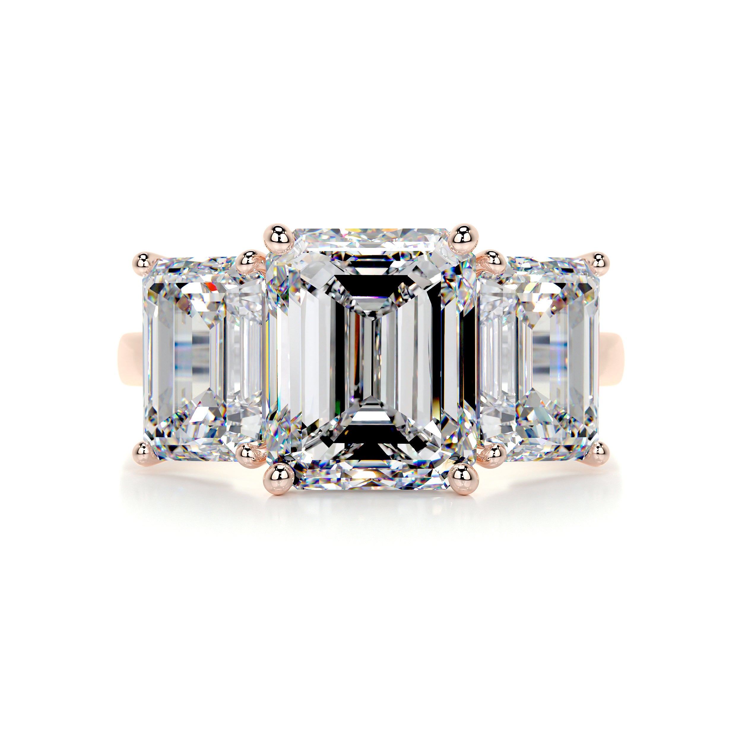 Amanda Diamond Engagement Ring -14K Rose Gold