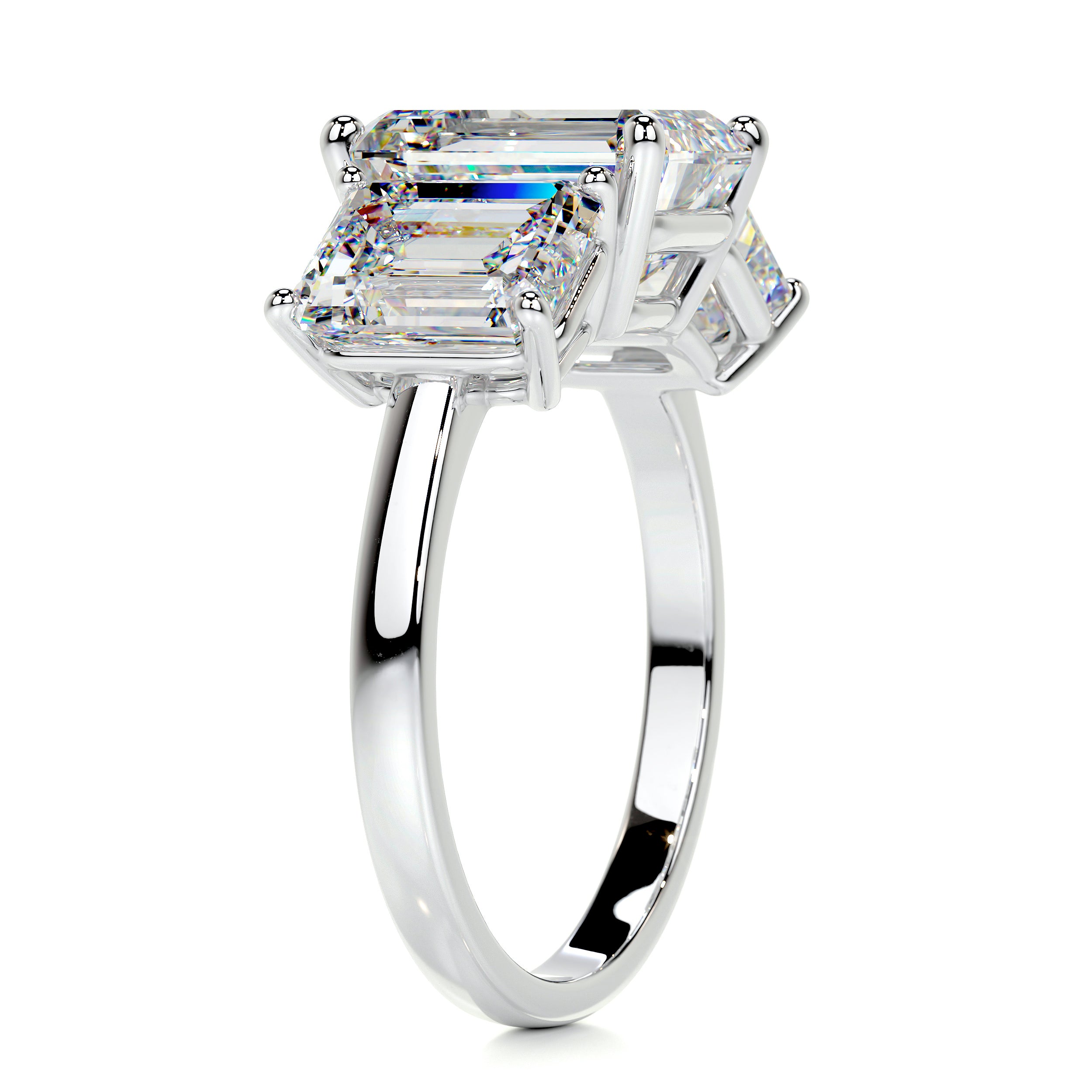 Amanda Diamond Engagement Ring -14K White Gold