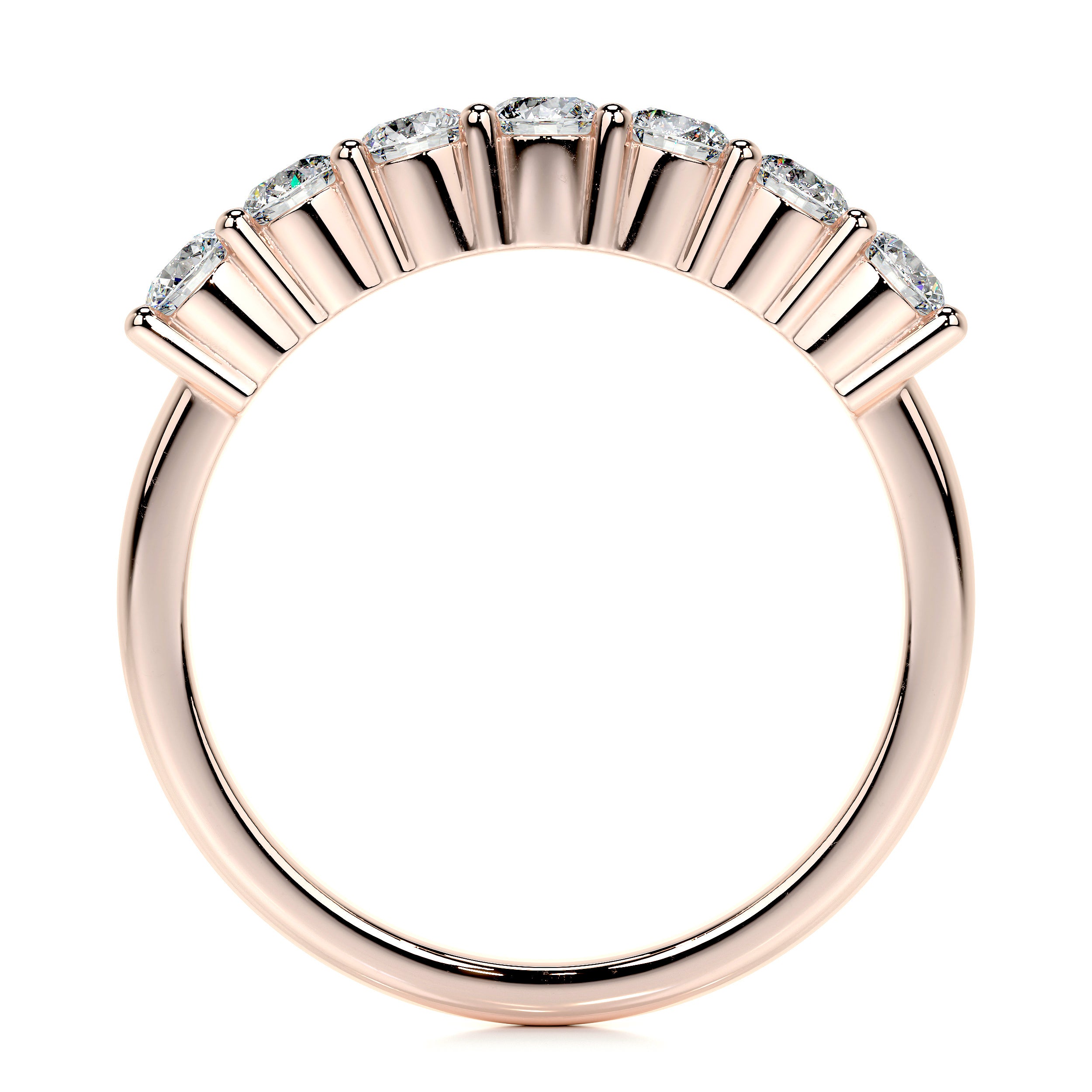 Catherine Lab Grown Diamond Wedding Ring (0.75 Carat) -14K Rose Gold