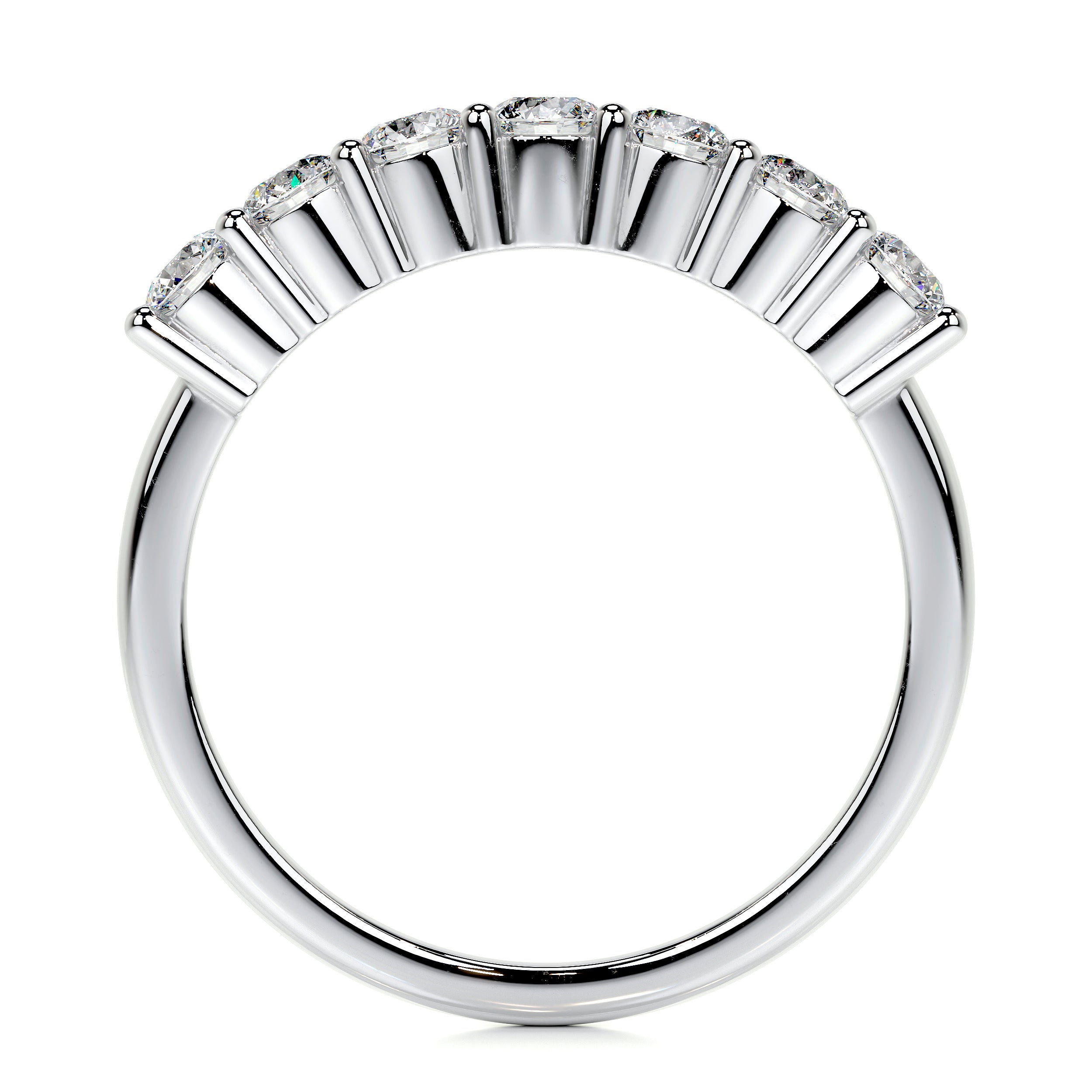Catherine Lab Grown Diamond Wedding Ring (0.75 Carat) -14K White Gold