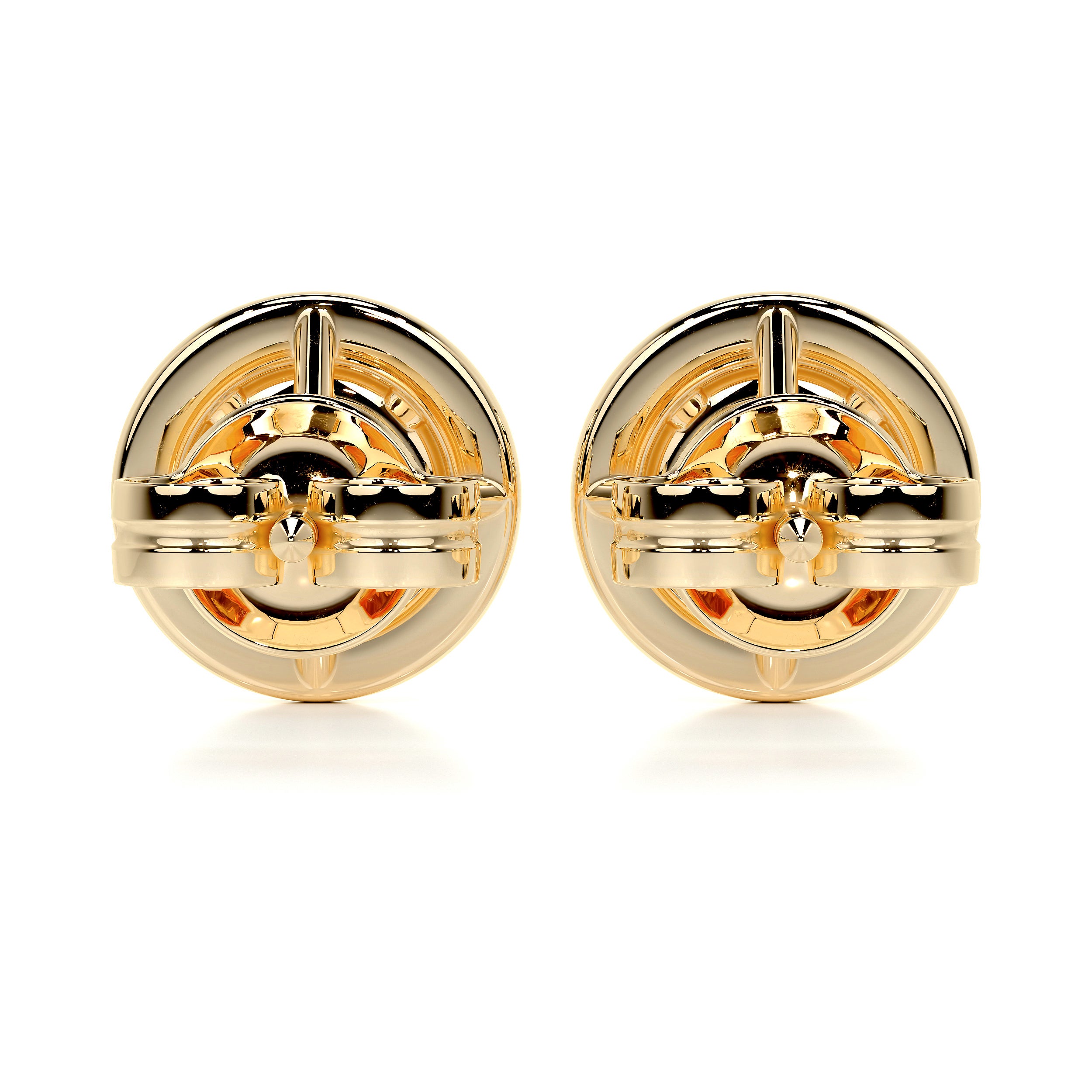 Erica Diamond Earrings -18K Yellow Gold