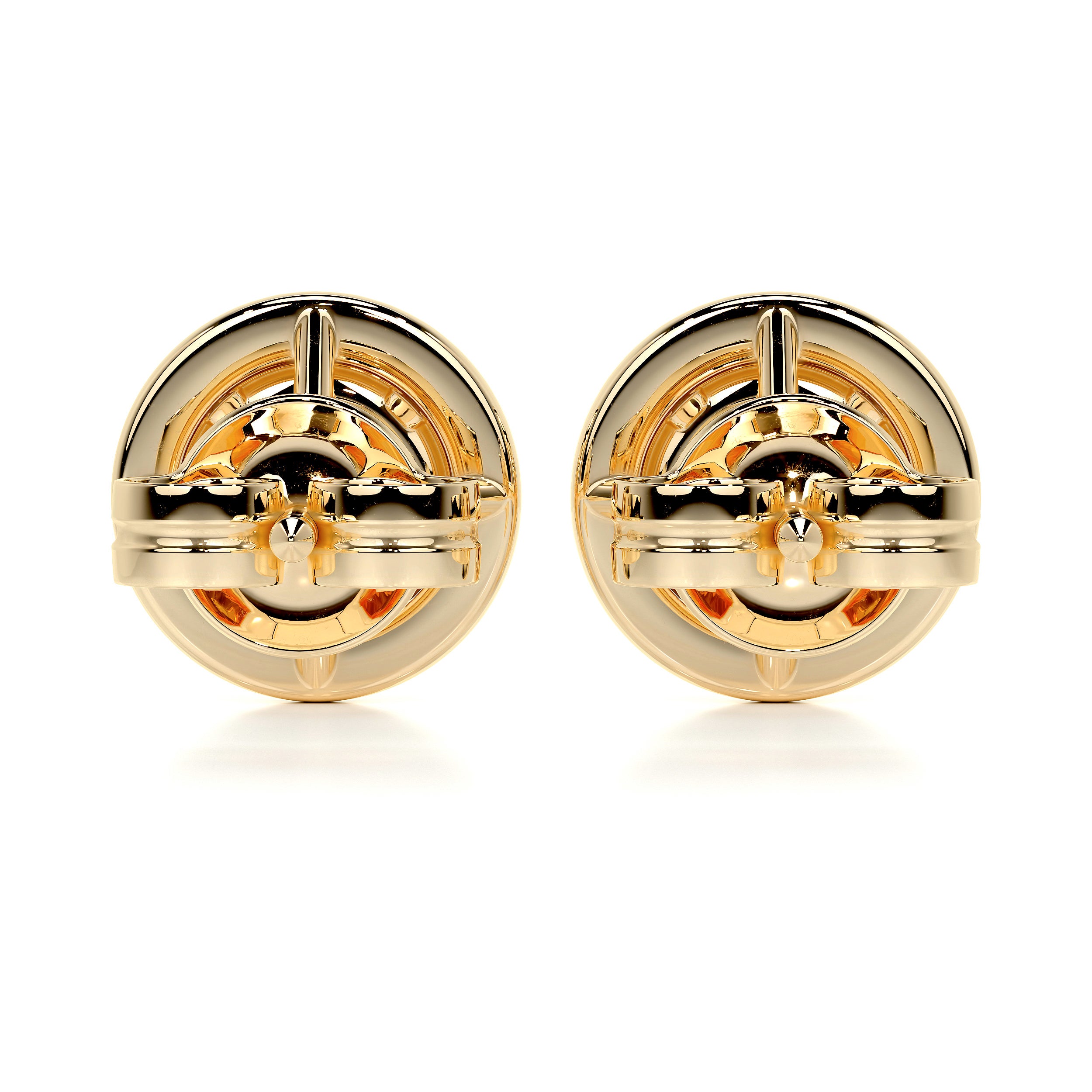 Erica Gemstones & Diamonds Earrings (2.30 Carat) - 18K Yellow Gold