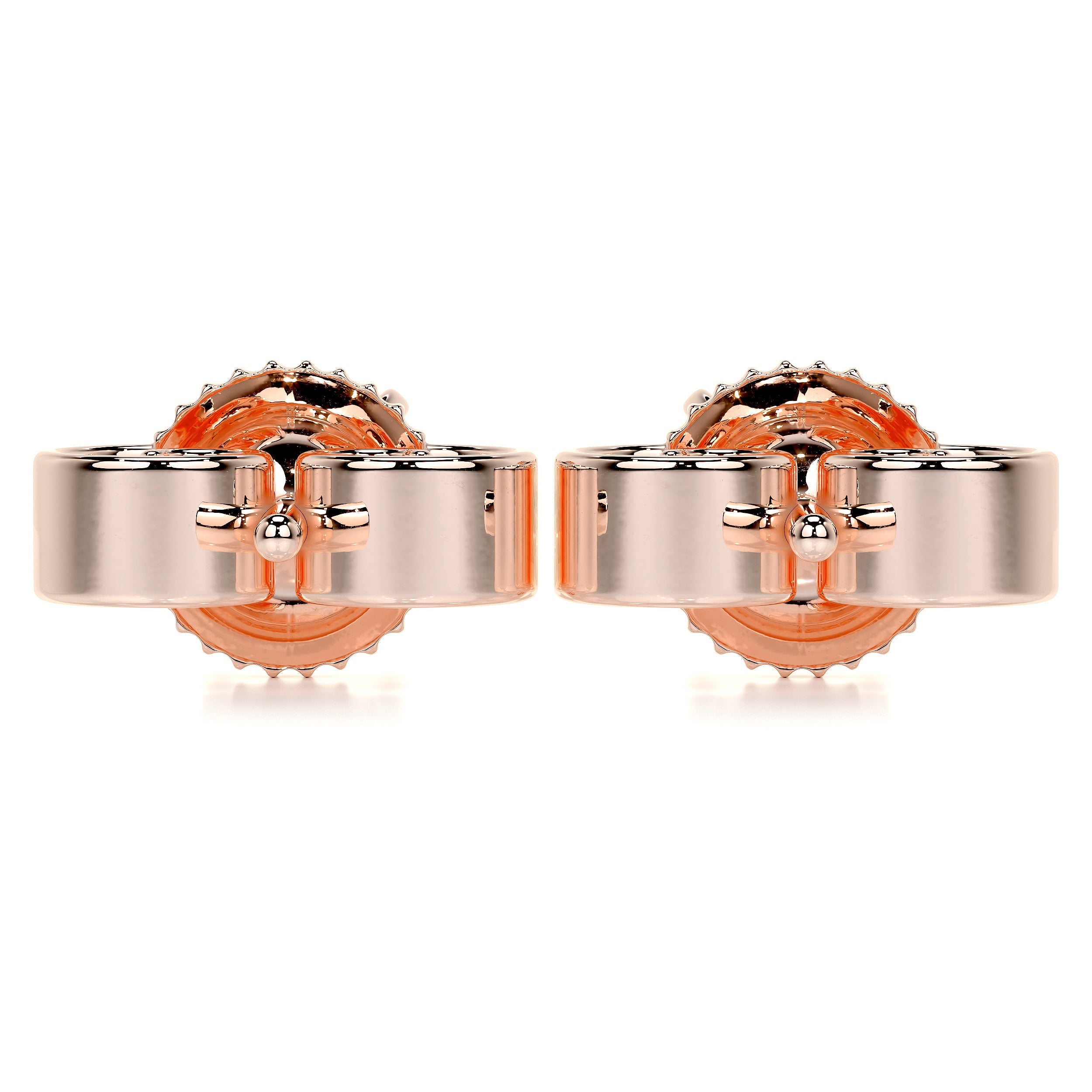 Jamie Diamond Earrings (1 Carat) -14K Rose Gold