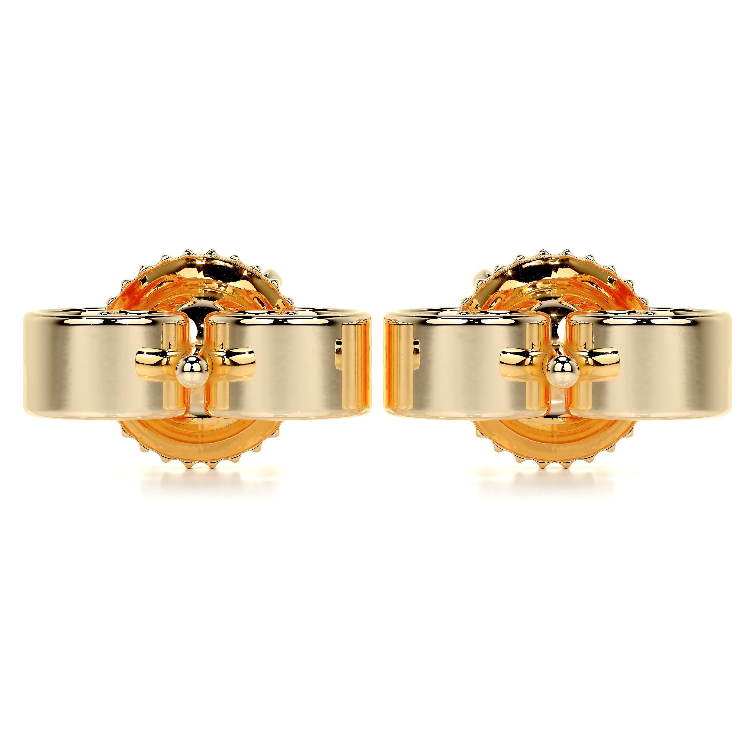 Jamie Diamond Earrings (1 Carat) -18K Yellow Gold
