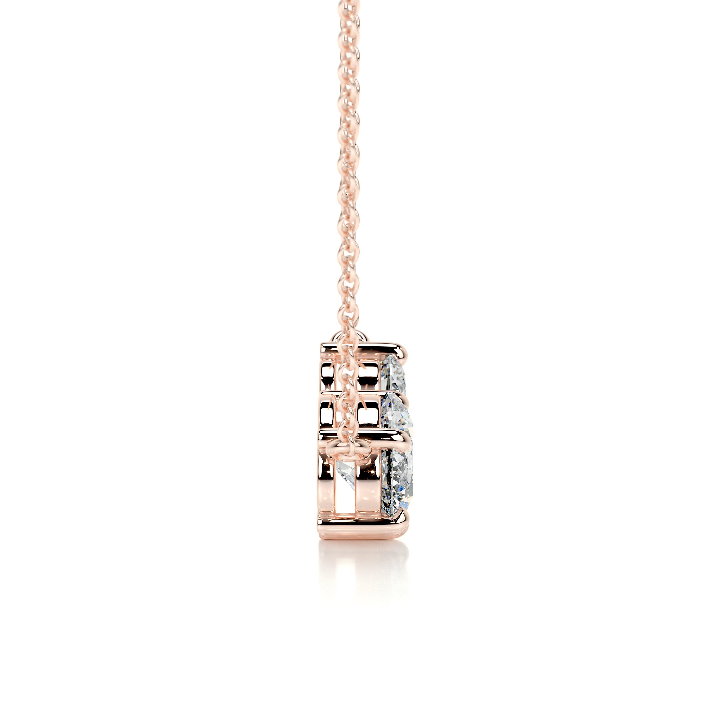 Susan Lab Grown Diamond Pendant -14K Rose Gold