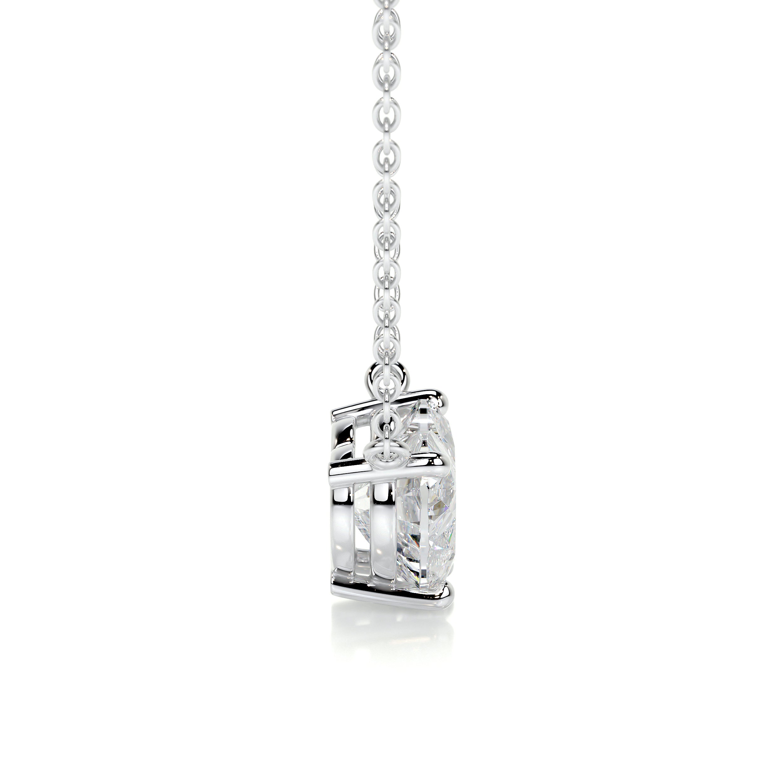 Betty Diamond Pendant -14K White Gold