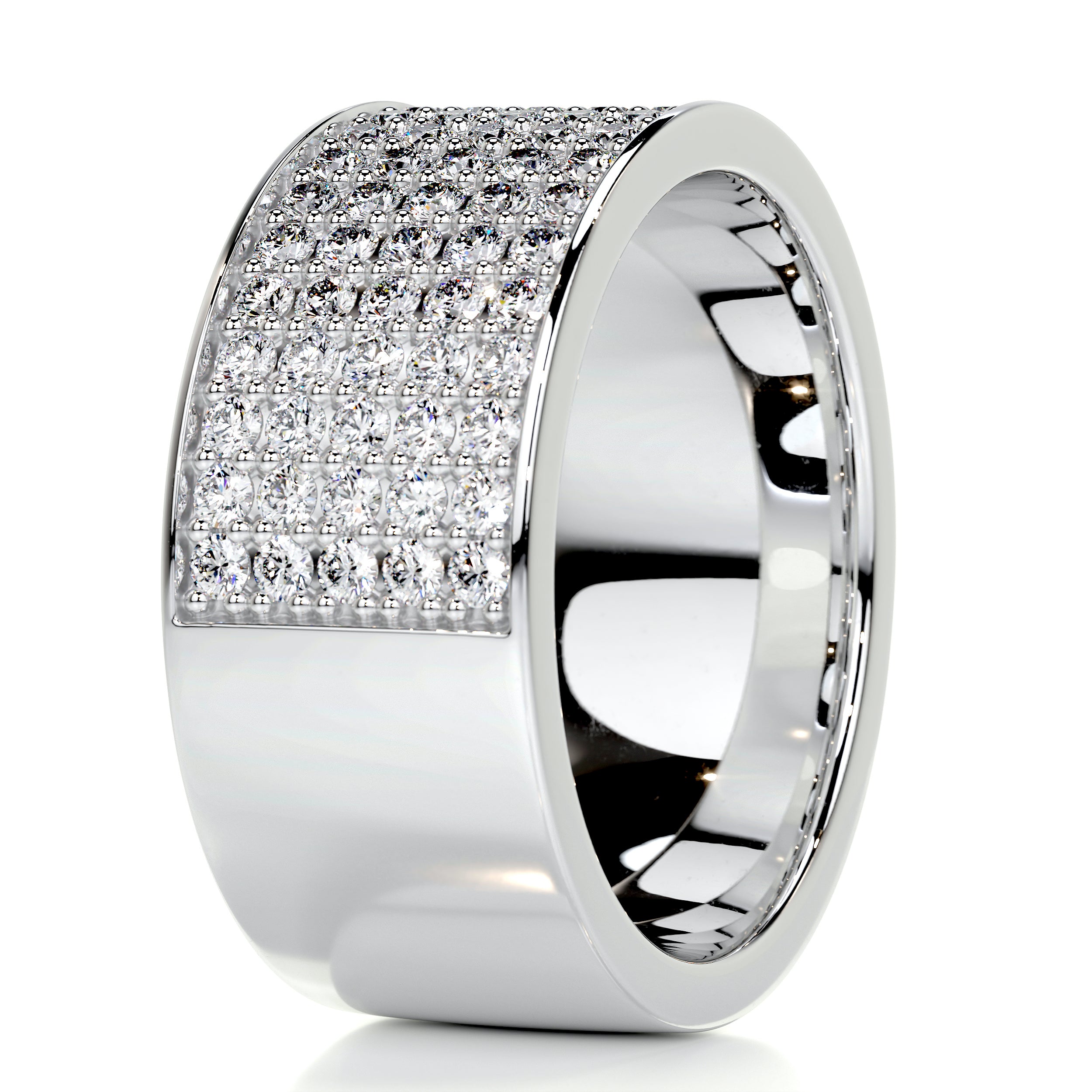 June Diamond Wedding Ring (1 Carat) -14K White Gold