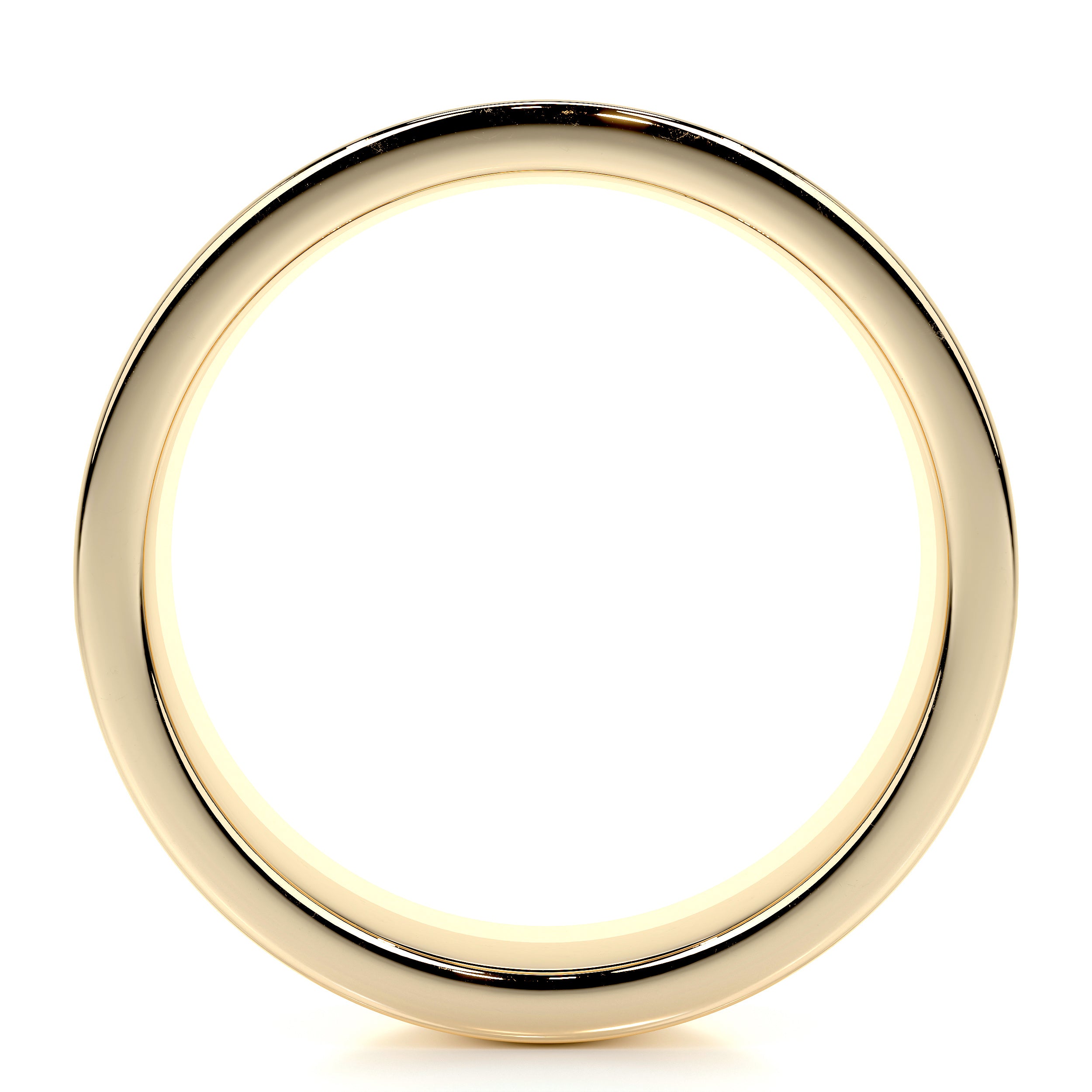 June Lab Grown Diamond Wedding Ring   (1 Carat) -18K Yellow Gold